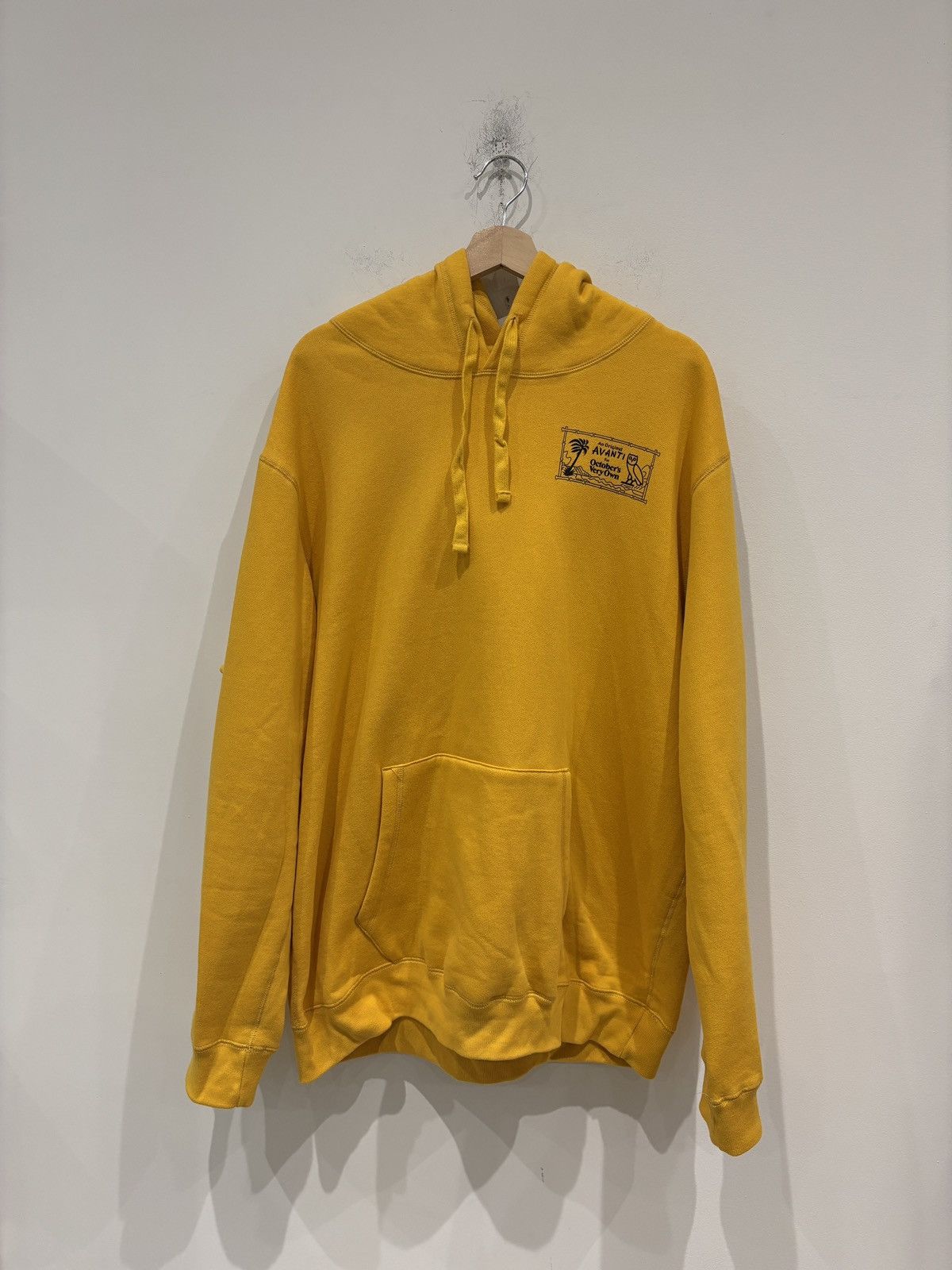 October's Very Own OVO x Avanti Hoodie Yellow Size: XL Size US XL / EU 56 / 4 - 1 Thumbnail