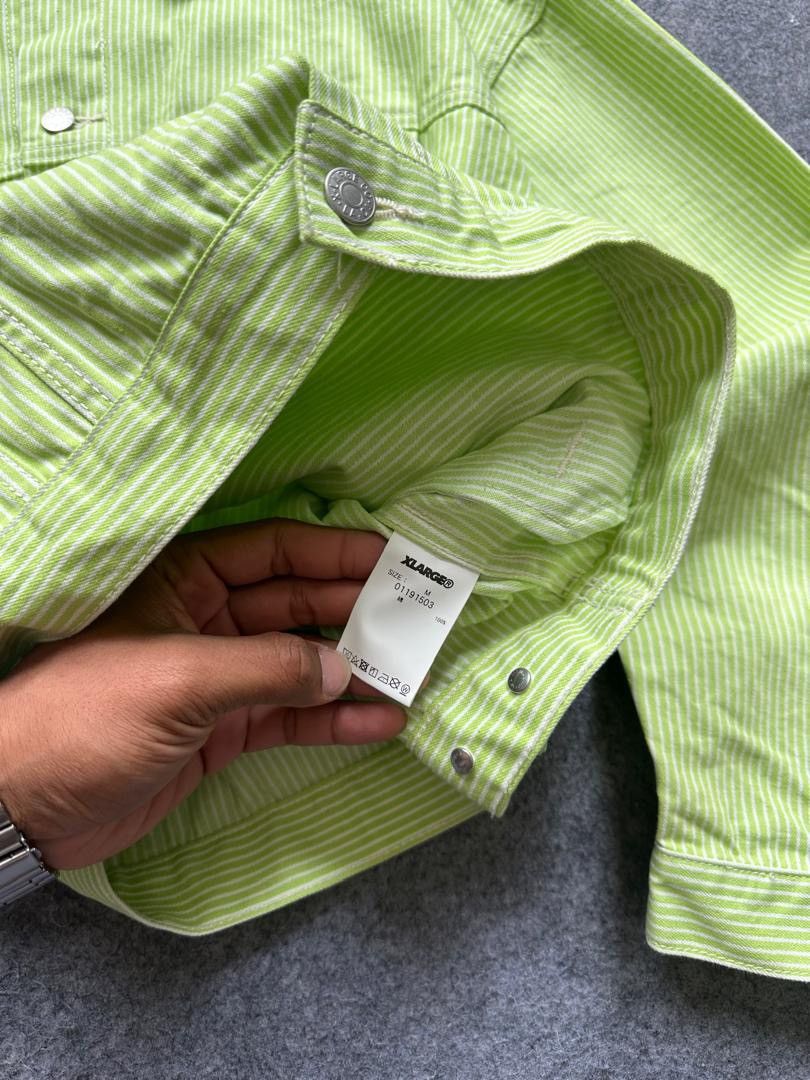 Xlarge XALRGE STRIPE DENIM JACKET Size US M / EU 48-50 / 2 - 6 Thumbnail