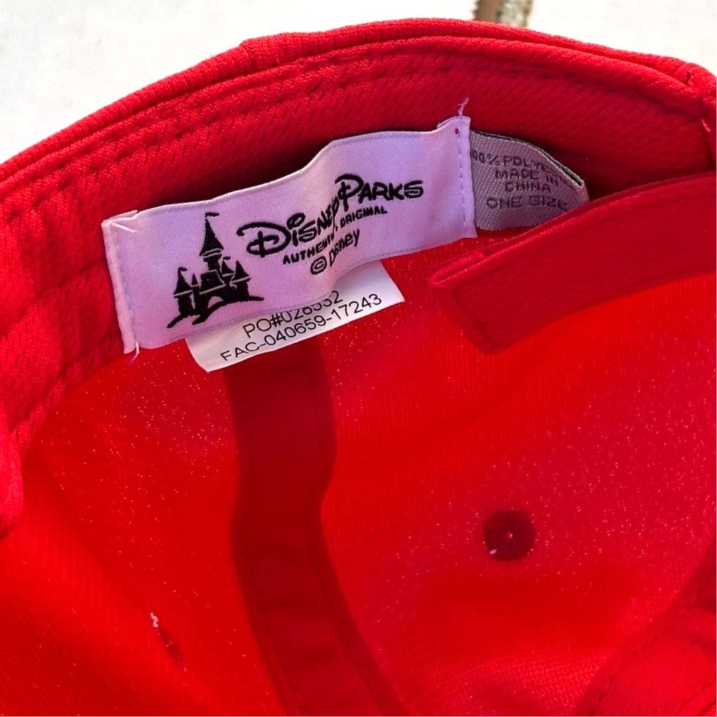 Disney Red Disney Parks 10k Marathon Men's Hat Size ONE SIZE - 5 Thumbnail