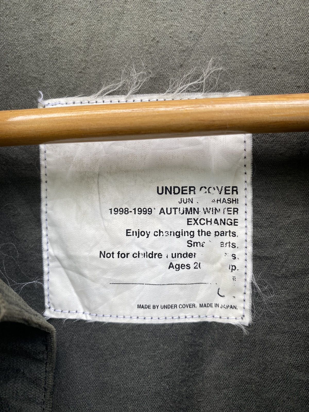 Undercover Undercover Jun Takahashi 98/99 Winter Detachable Small Parts Size US L / EU 52-54 / 3 - 19 Thumbnail