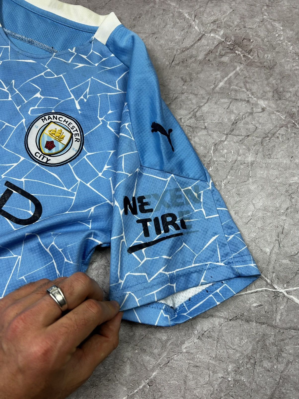 Puma Manchester Ake 6 City 2023-2024 Puma soccer Shirt Jersey Size US M / EU 48-50 / 2 - 7 Thumbnail