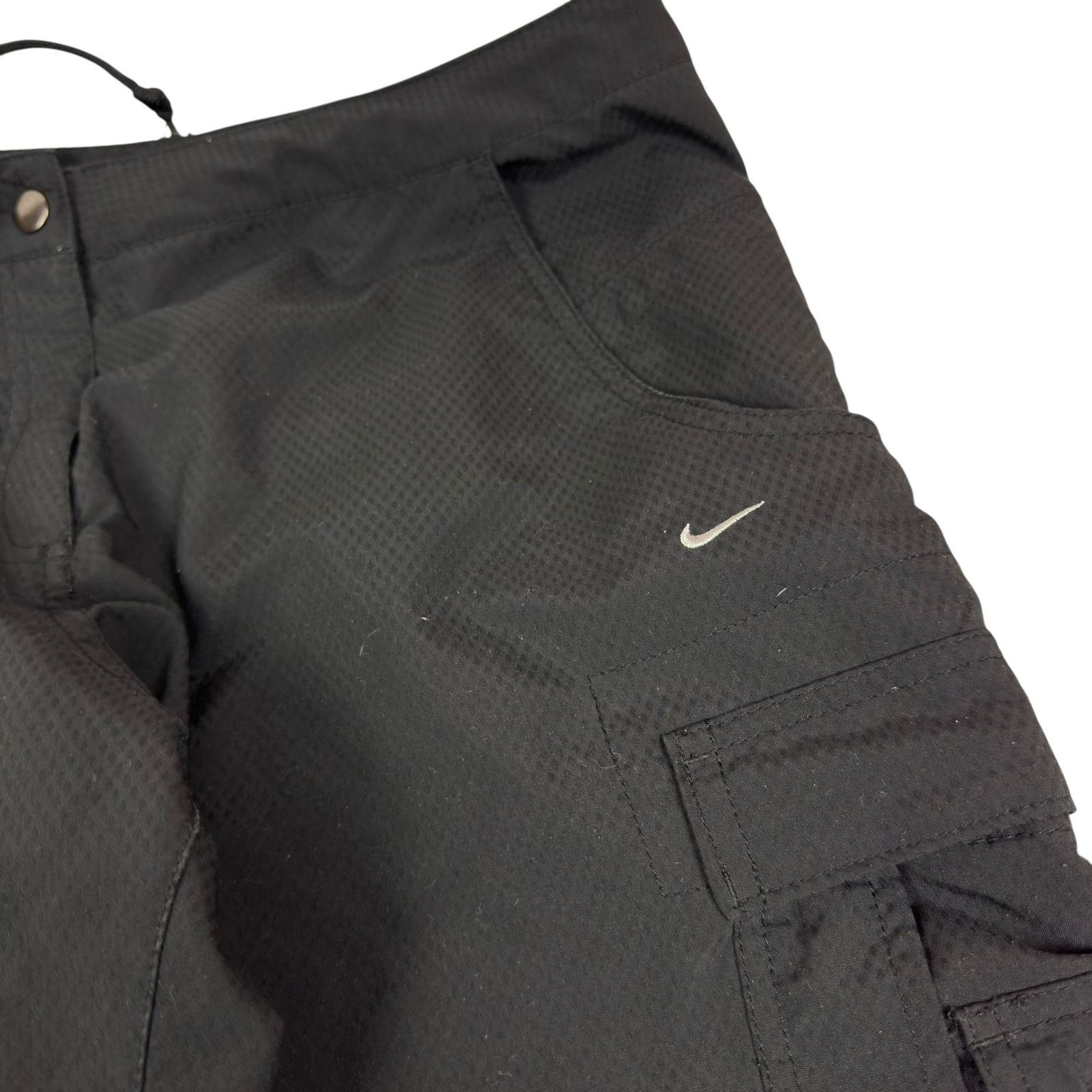 Japanese Brand × Nike Nike Fit Dry Women Mesh Lined Ankle Tie Pocket Cargo Pant 12 Size 34" / US 12 / IT 48 - 3 Thumbnail