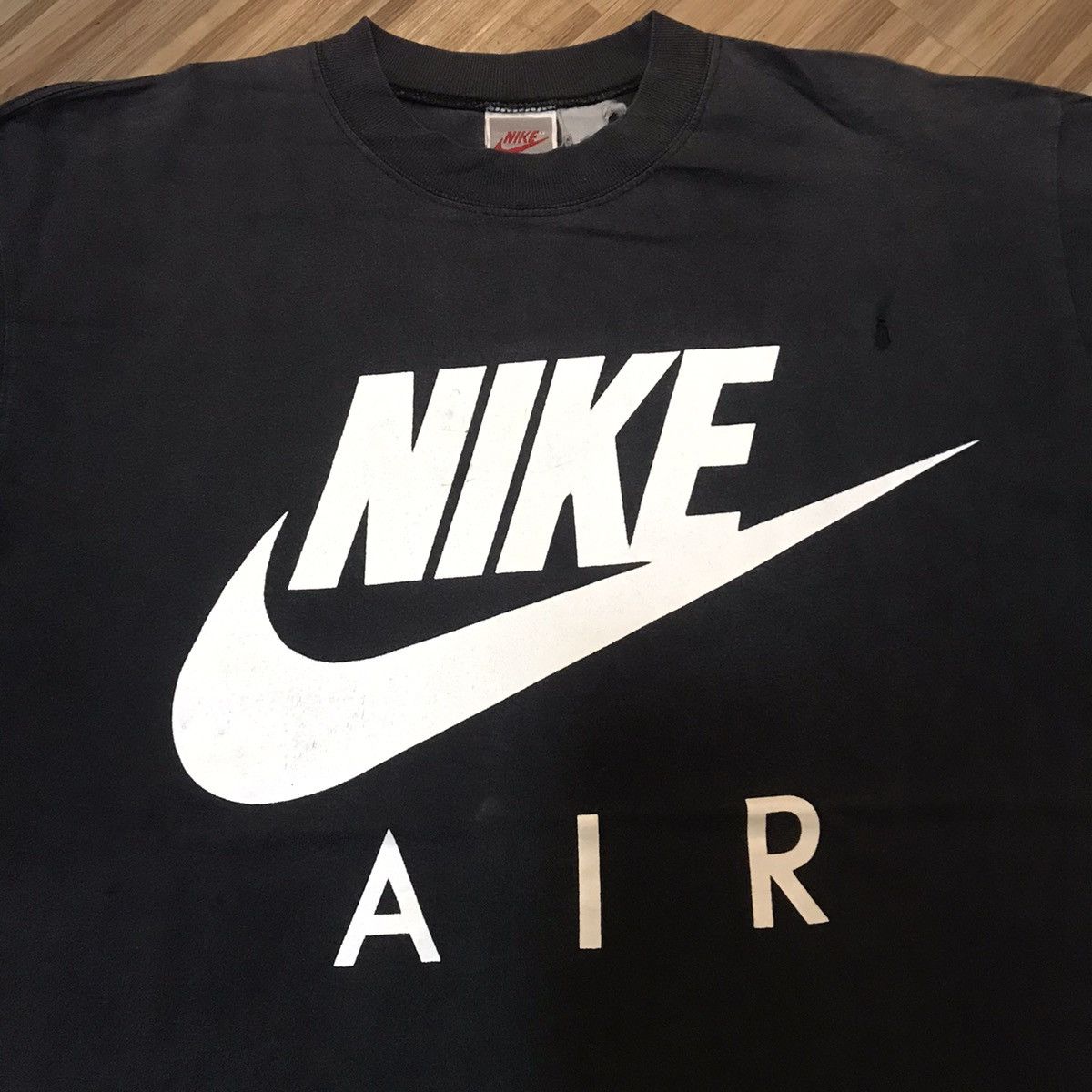Nike × Vintage VINTAGE NIKE AIR 90s RARE TEE Size US L / EU 52-54 / 3 - 2 Thumbnail