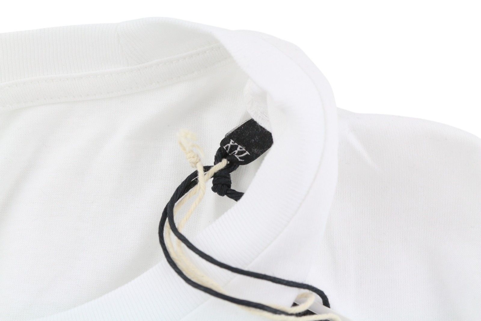 Diesel T-DIEGOS-LS-K27 2XL White Cotton Tricot T-Shirt 40991 Size US XXL / EU 58 / 5 - 6 Thumbnail