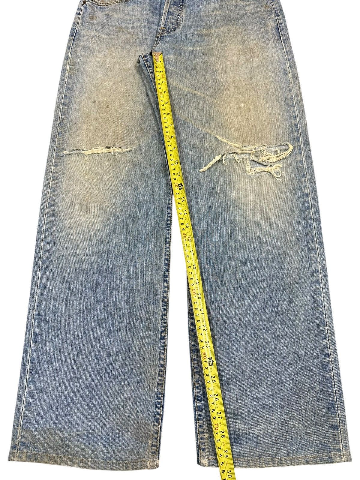 Levi's Vintage 90s Levis 501 Mud Faded Wash Distressed Baggy Jeans Size US 32 / EU 48 - 14 Thumbnail