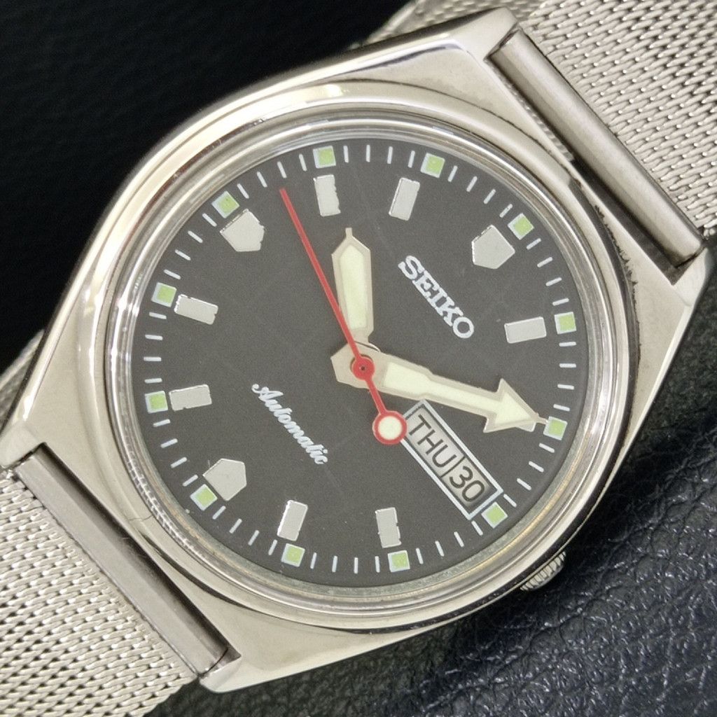 Seiko JAPAN VINTAGE SEIKO AUTOMATIC 6309A MENS WATCH a700408-1 Size 38 - 1 Thumbnail