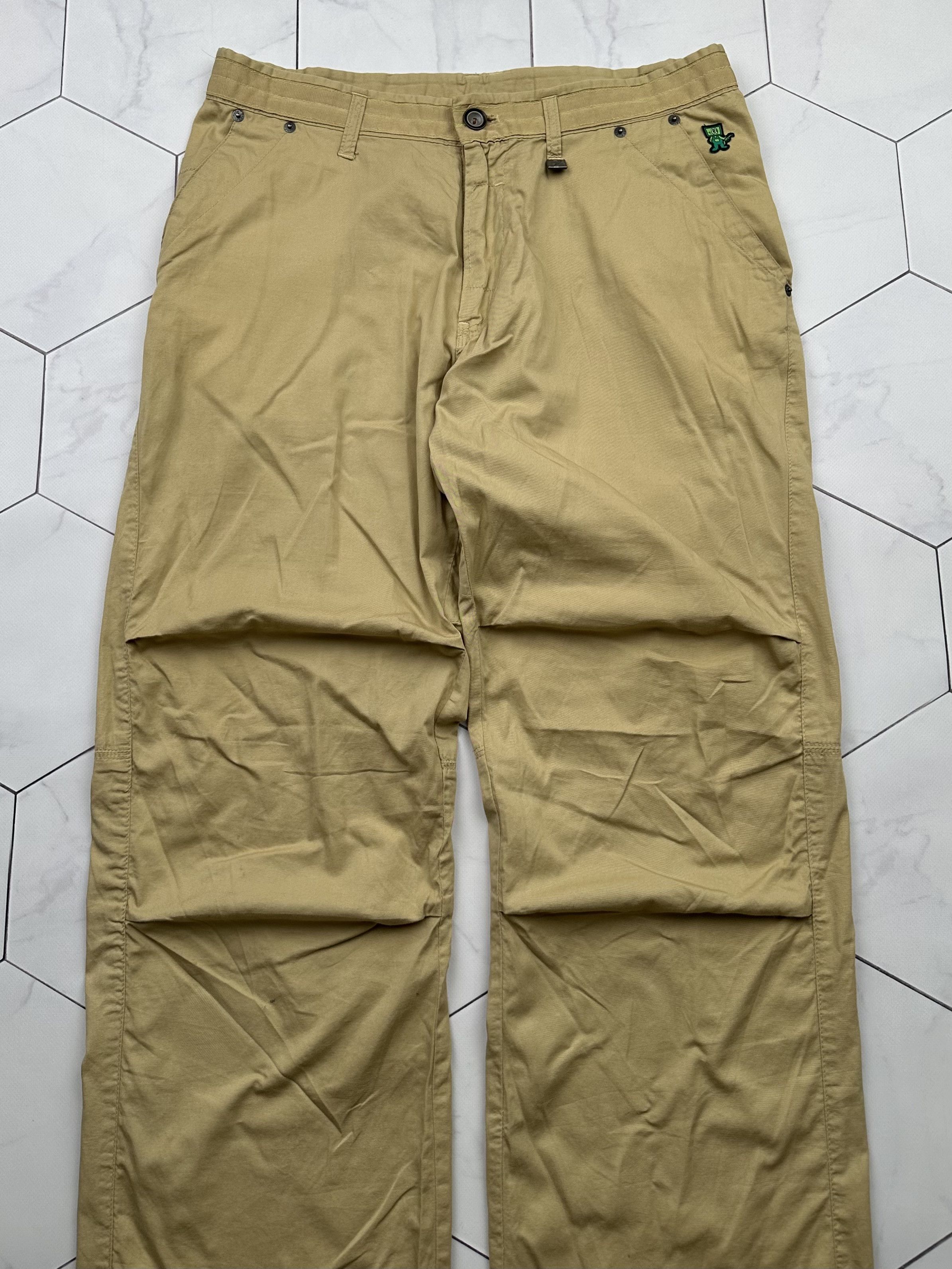 Diesel Diesel Vintage Wide Pants (B83) Size US 32 / EU 48 - 2 Thumbnail