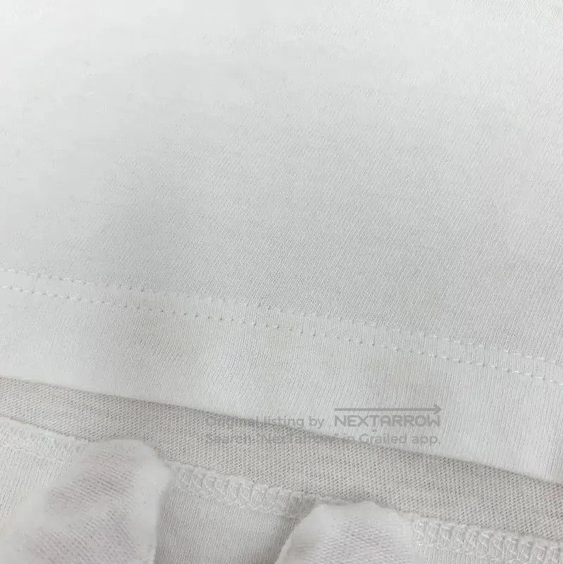 Chanel Chanel White Cotton Women's T-shirt with Graphic Print . Size L / US 10 / IT 46 - 8 Thumbnail