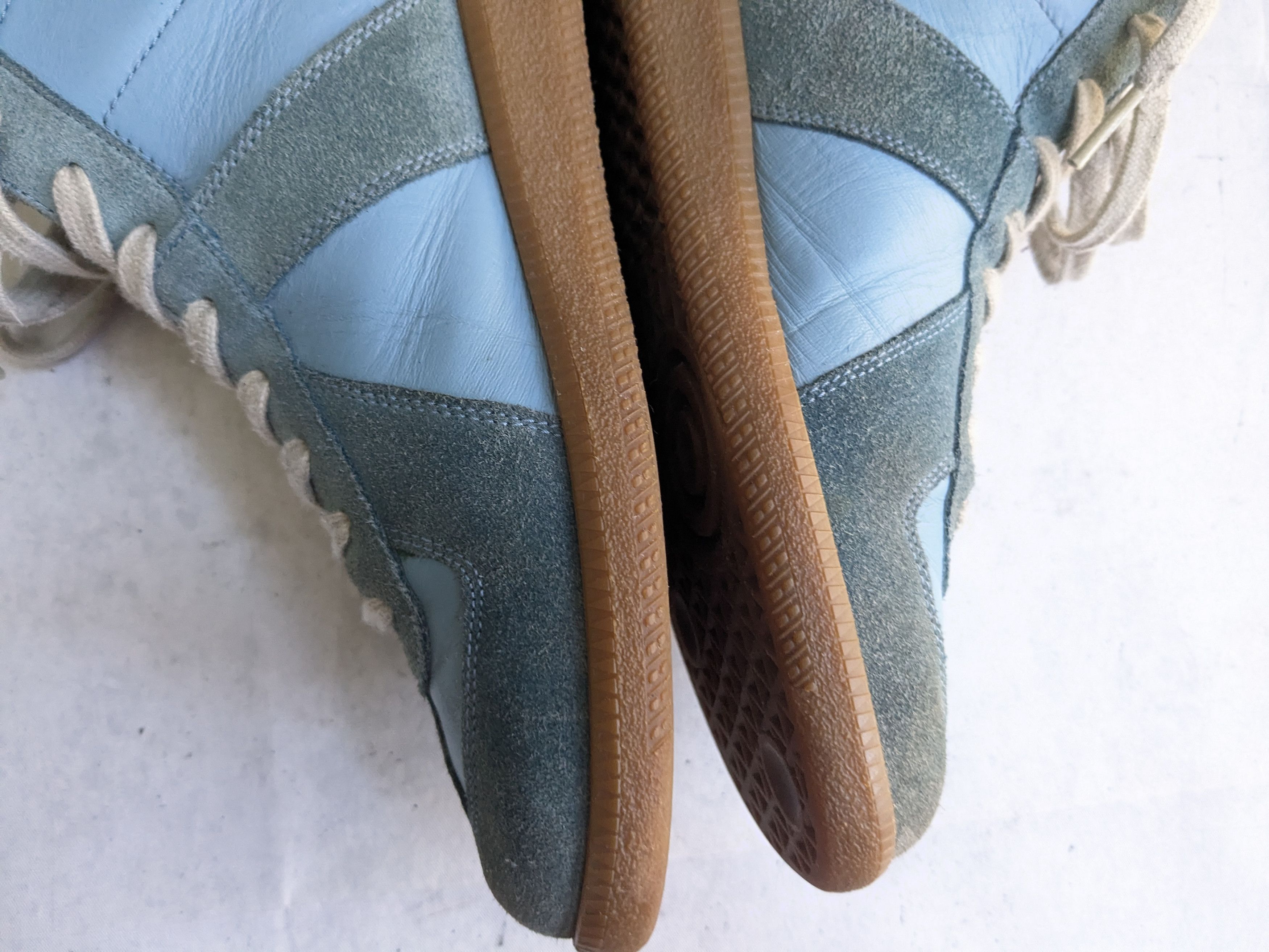 Maison Margiela Maison Margiela Replica GAT Blue 11 44 High Tops Gum Size US 11 / EU 44 - 11 Thumbnail