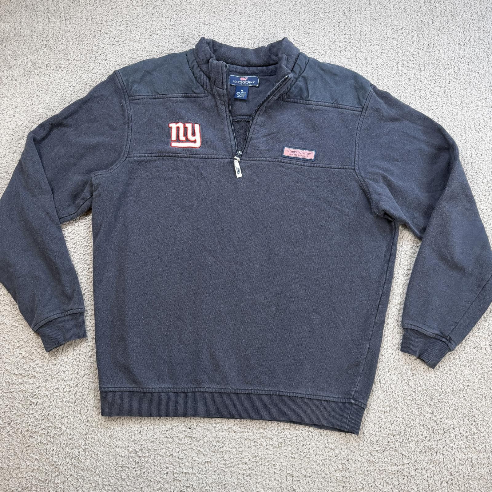 Vineyard Vines Vineyard Vines New York Giants Sweatshirt Gray Mens M NFL Size US M / EU 48-50 / 2 - 1 Thumbnail
