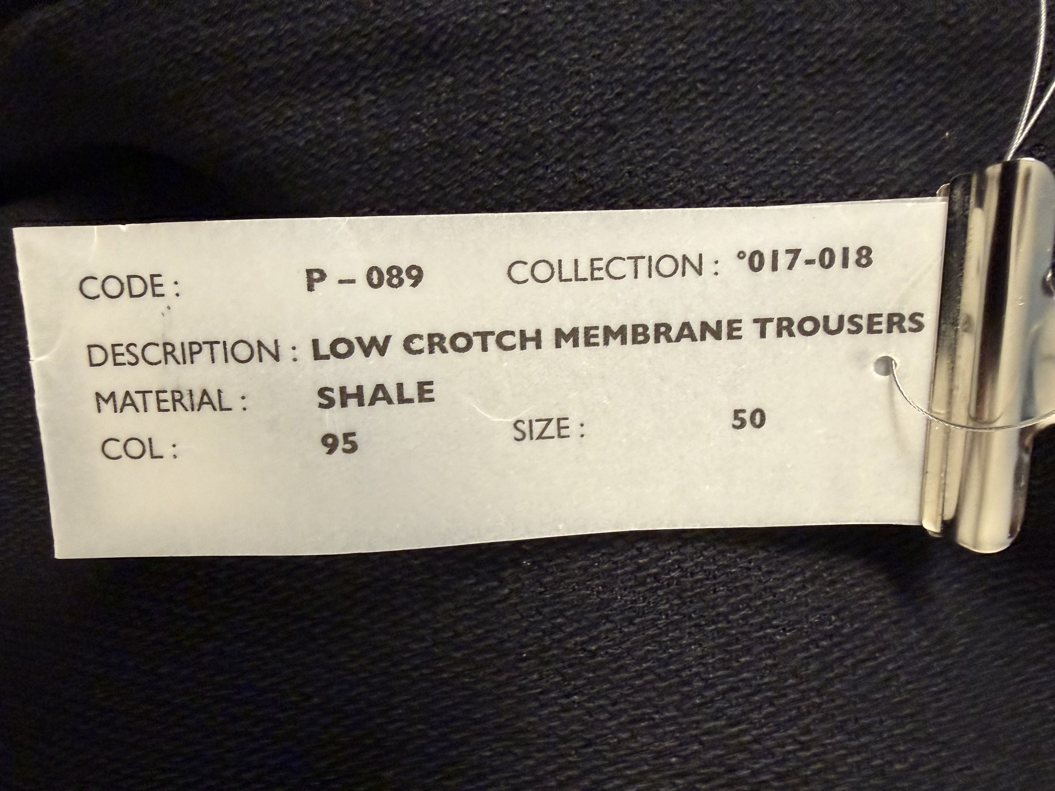 Deepti DEEPTI Shale Low Crotch Membrane Trousers Size US 34 / EU 50 - 11 Thumbnail