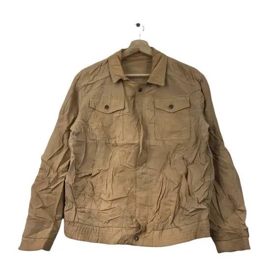 Vtg 80’ TOWNCRAFT JCPENNEY Western Core Leather Jacket Coat