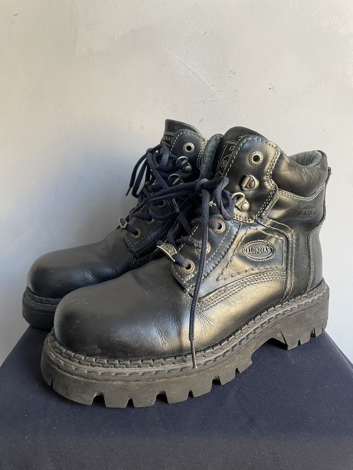 Other Klondike Black Boots Platform New Rock Style avant garde Size US 8 / EU 41 - 5 Thumbnail