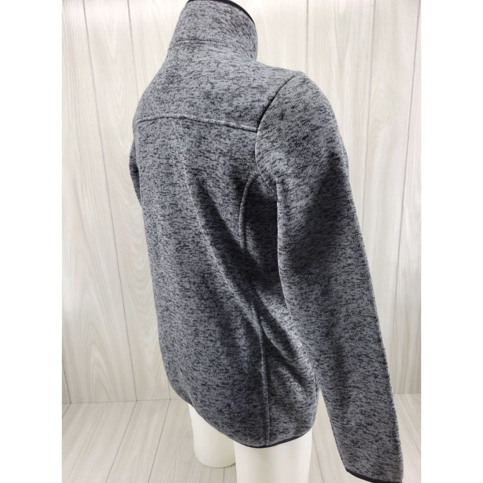 Vintage SIMPLY SOUTHERN Pullover Sweater Gray L Long Sleeve 1/4 Snap Pockets Knit Polyester Women's Vintage: No Size L / US 10 / IT 46 - 5 Thumbnail