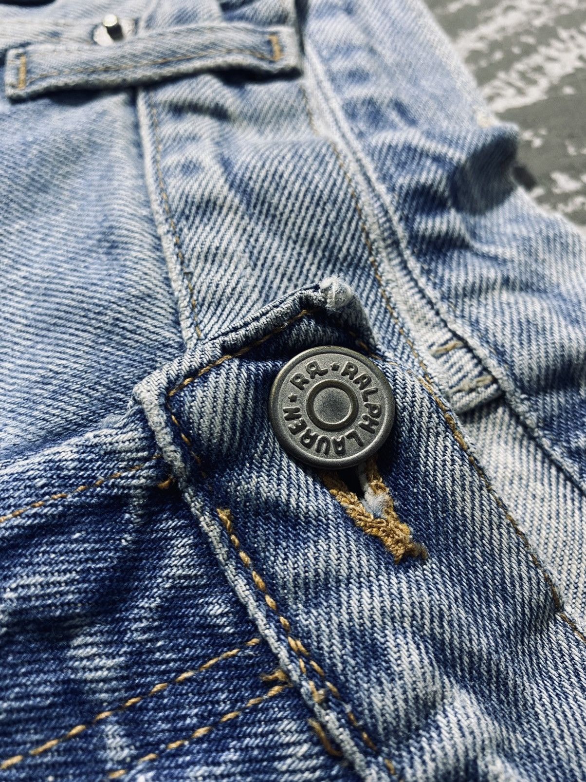 RRL Ralph Lauren Double RL Denim Short Size US 36 / EU 52 - 6 Thumbnail