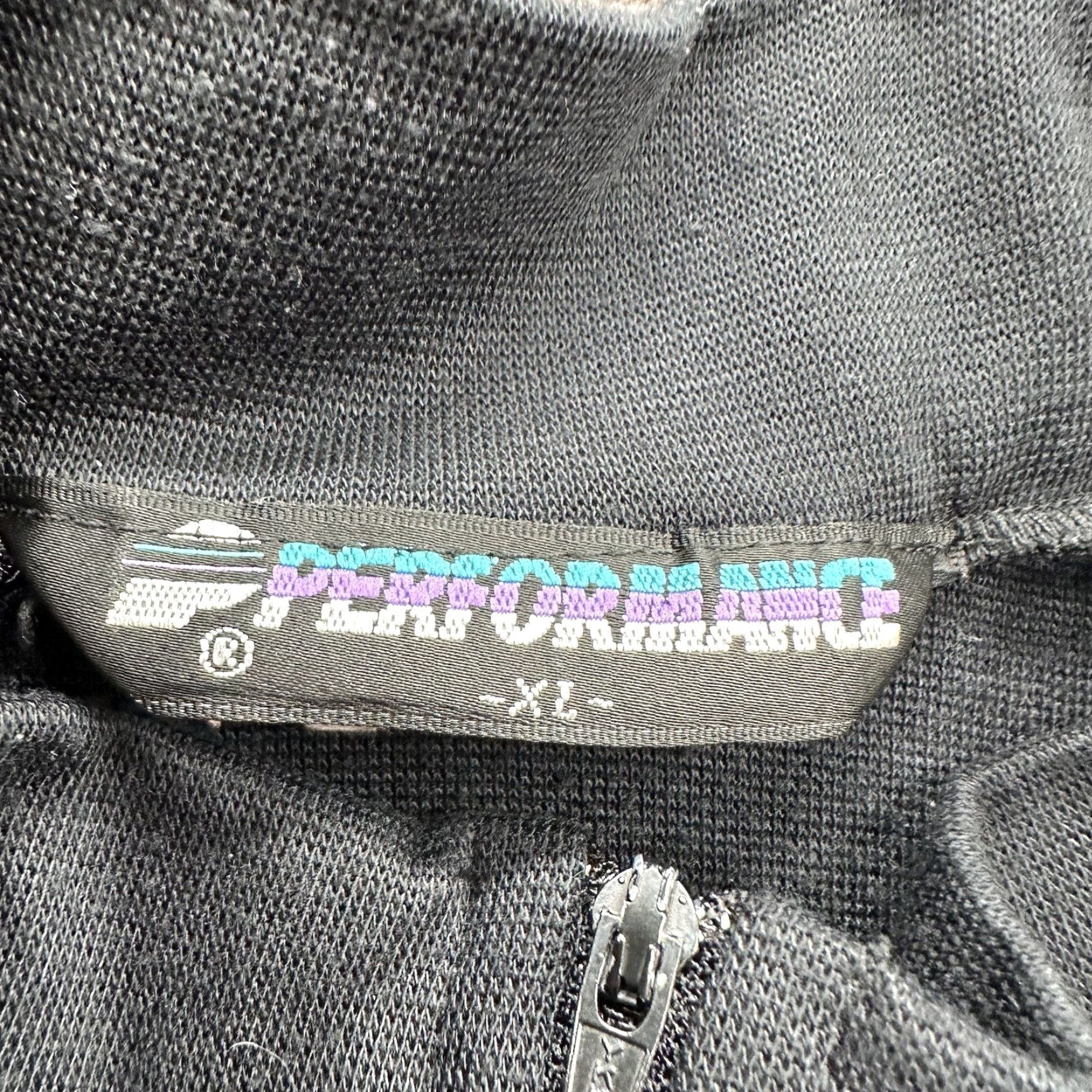 Vintage Performance 1/4 Zip Pullover Men XL Black Polyester Cycling Outdoors Athletic Shirt Size US XL / EU 56 / 4 - 3 Thumbnail