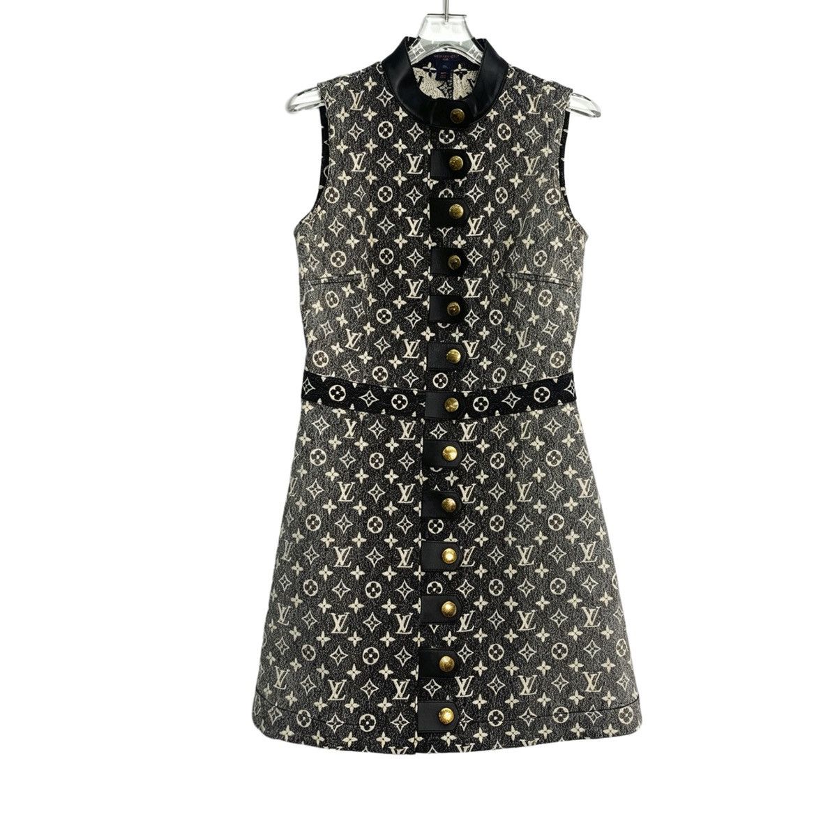 Louis Vuitton Louis Vuitton Monogram Concealed Sleeveless Dress K26WX Size XS / US 0-2 / IT 36-38 - 1 Thumbnail