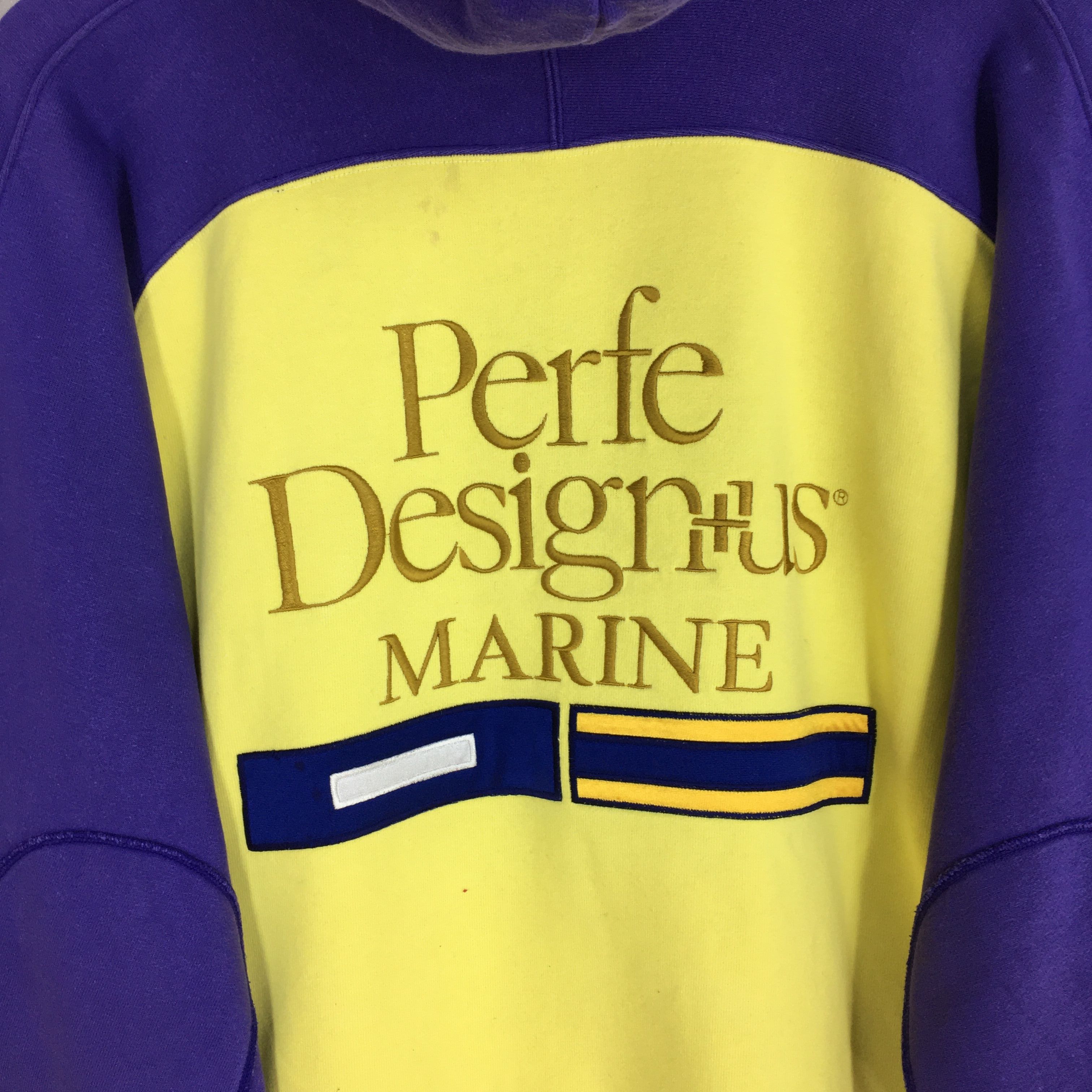 Vintage Vintage 90s Salt Water Sports Man Sweatshirt XLarge Size US XL / EU 56 / 4 - 7 Thumbnail