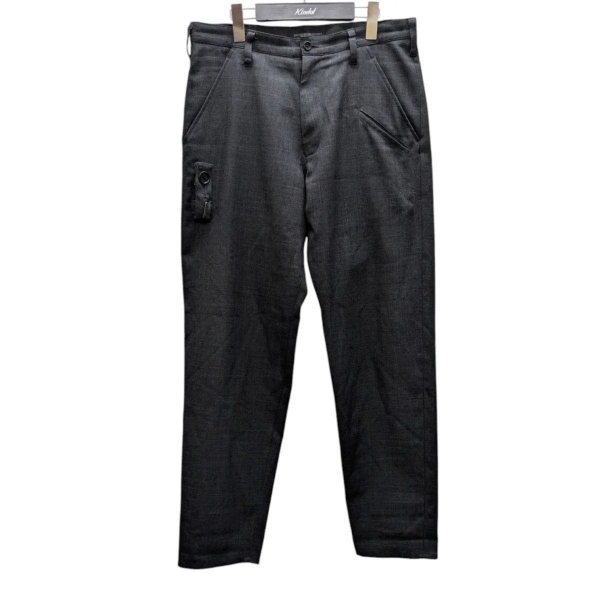 Yohji Yamamoto REGULATION Yohji Yamamoto/ 13SS Gray Polyester Slacks Size US 33 - 1 Thumbnail