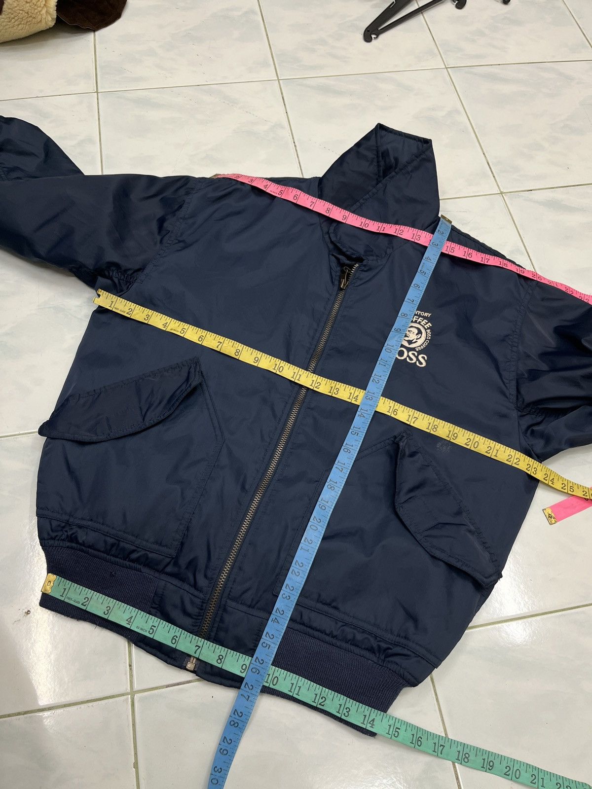 Japanese Brand × Vintage 🔥🔥🔥STEALS SUNTORY BOSS COFFEE A2 BOMBER JACKET Size US M / EU 48-50 / 2 - 17 Thumbnail