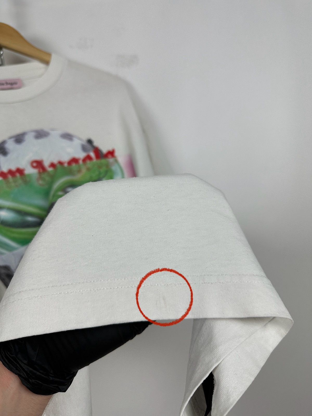 Palm Angels Palm Angels Alien White T-Shirt Size US L / EU 52-54 / 3 - 21 Thumbnail