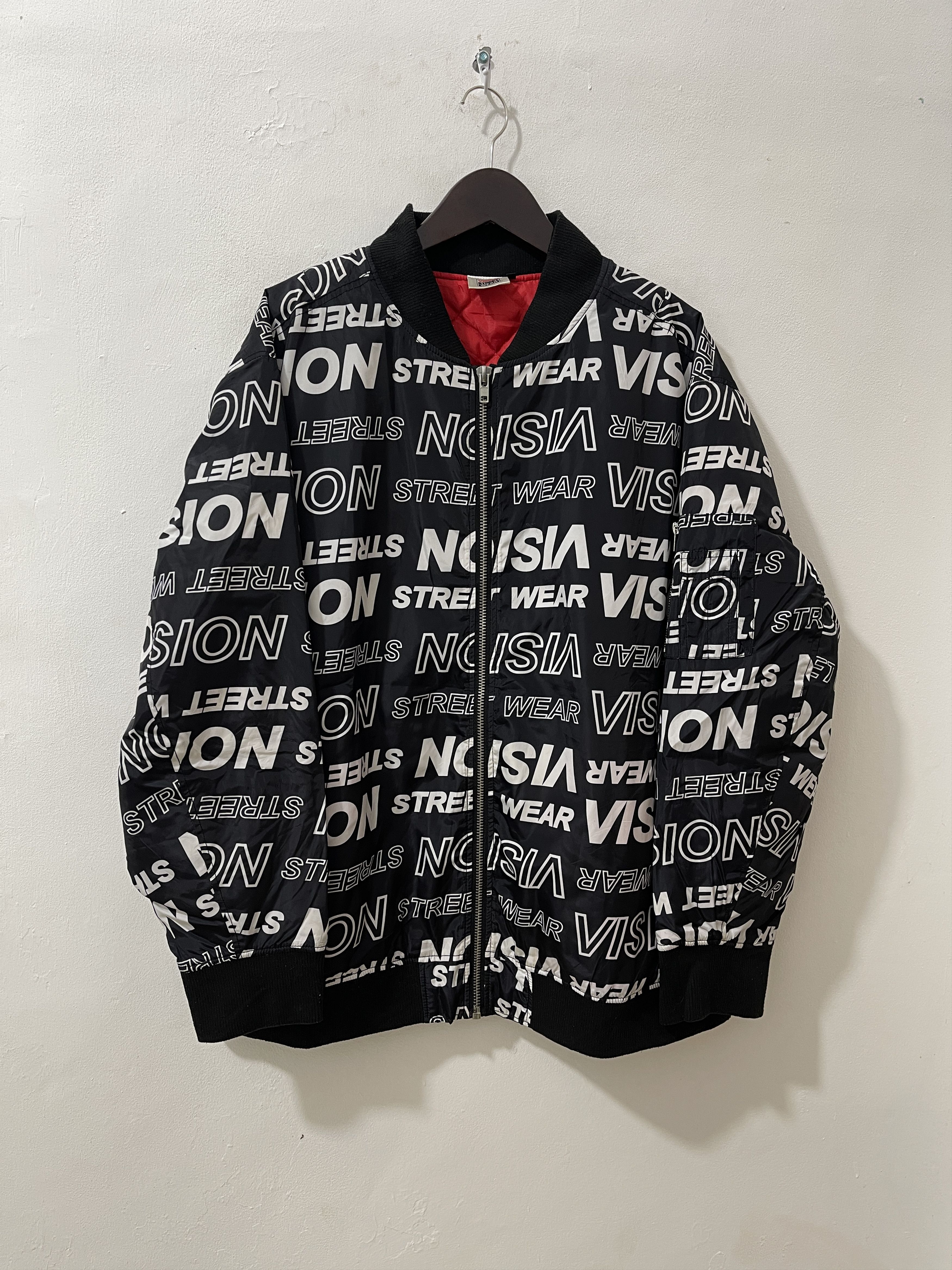 Vision Streetwear Vision Streetwear Japan Archive Hiphop Y2k Monogram Jacket Size US XXL / EU 58 / 5 - 1 Thumbnail