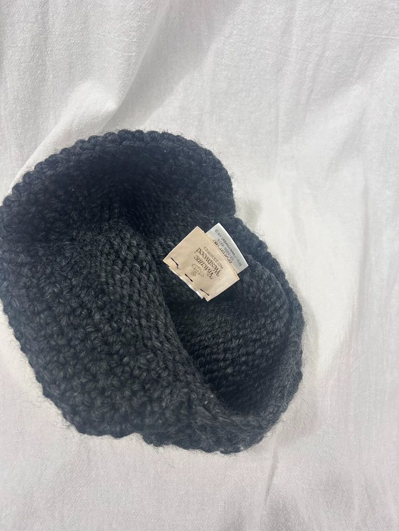 Vivienne Westwood Vivienne Westwood Dark grey knit cap Size ONE SIZE - 5 Thumbnail