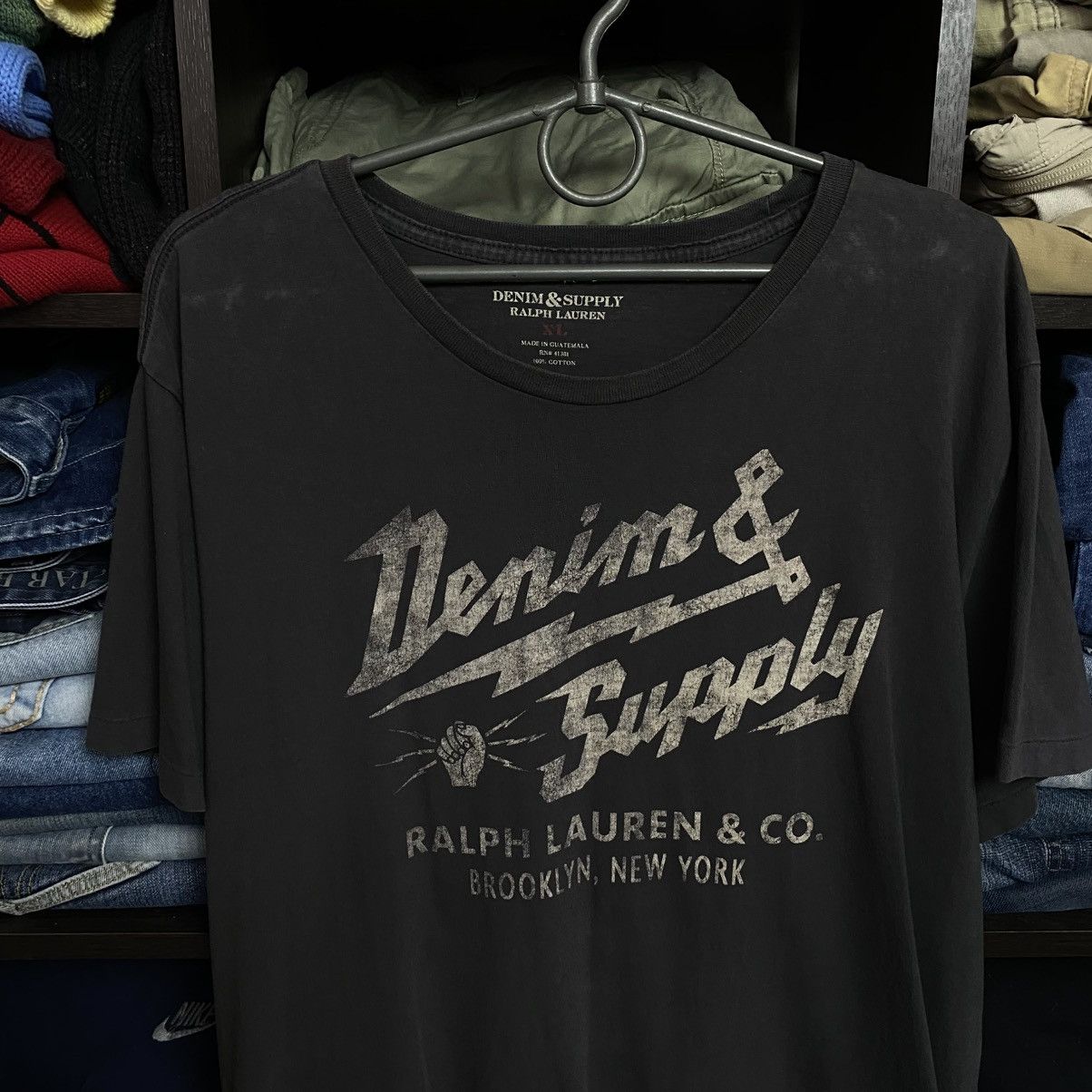 Denim & Supply Ralph Lauren Luxury Denim & Supply Ralph Lauren Big Logo y2k tee Size US XL / EU 56 / 4 - 2 Thumbnail