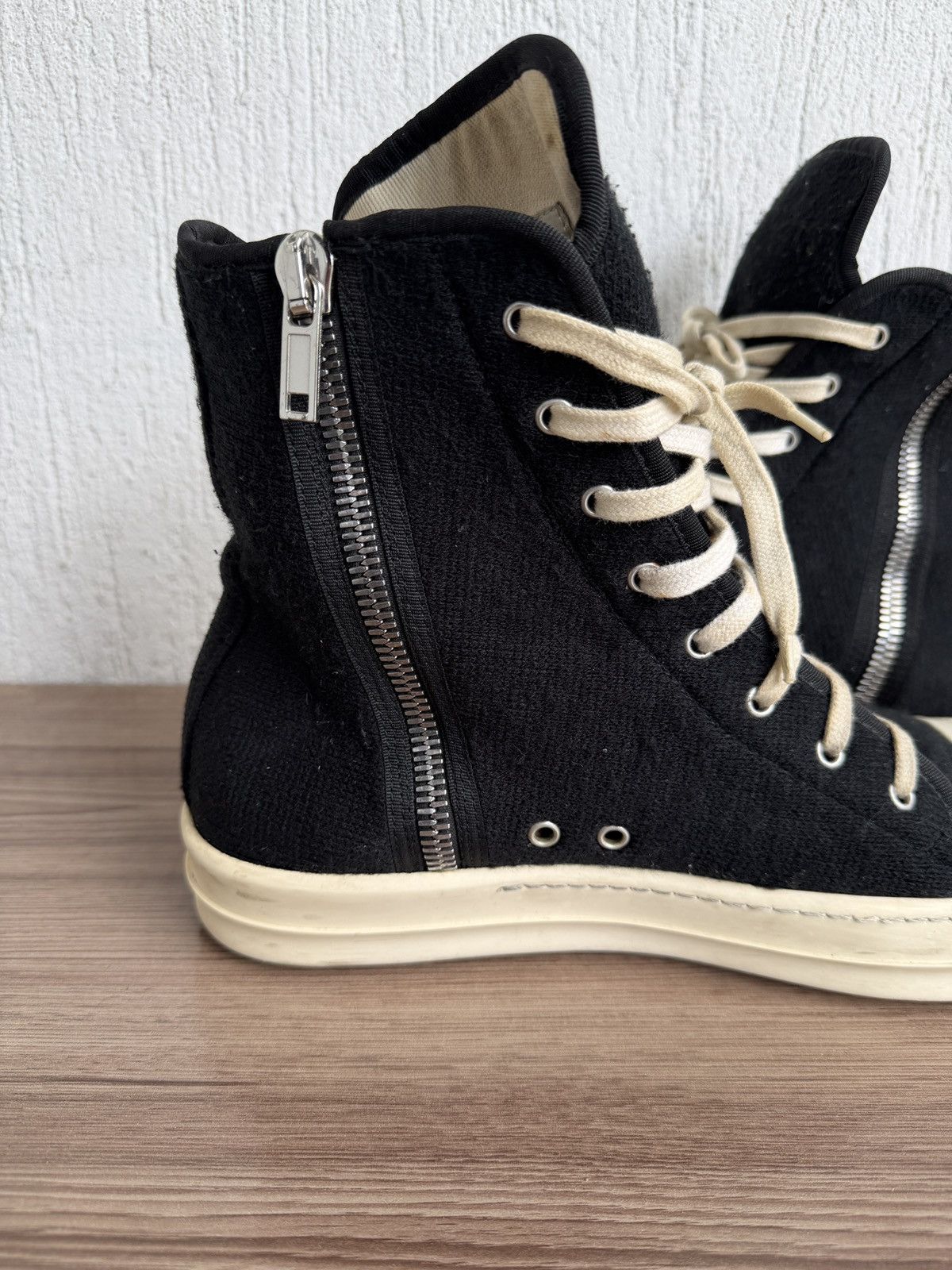 Rick Owens Drkshdw wool drkshdw ramones Size US 10.5 / EU 43-44 - 13 Thumbnail