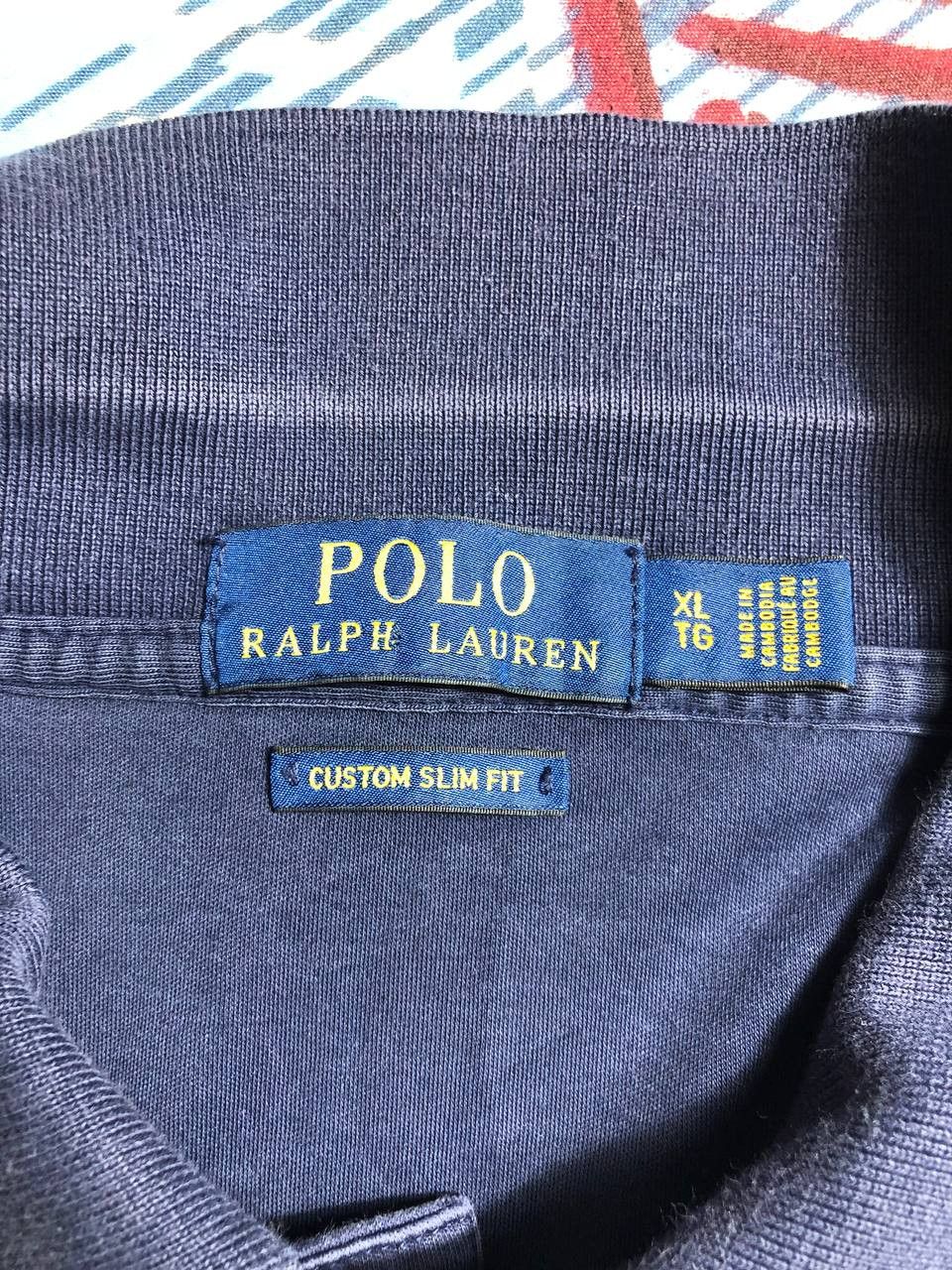 Polo Ralph Lauren Vintage polo Ralph Lauren XL Blue Y2K T-Shirt Men's Shirt Size US XL / EU 56 / 4 - 2 Thumbnail