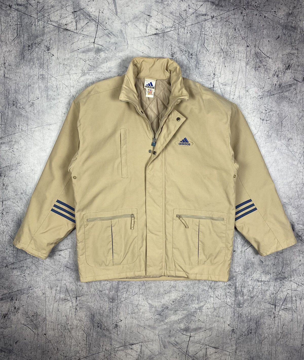 Adidas Vintage 90s Adidas Streetwear Jacket Size US M / EU 48-50 / 2 - 2 Thumbnail