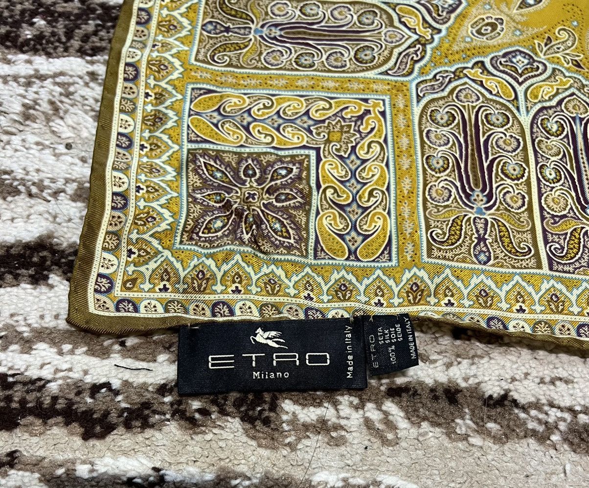 Etro Etro silk small scarf Size ONE SIZE - 3 Thumbnail