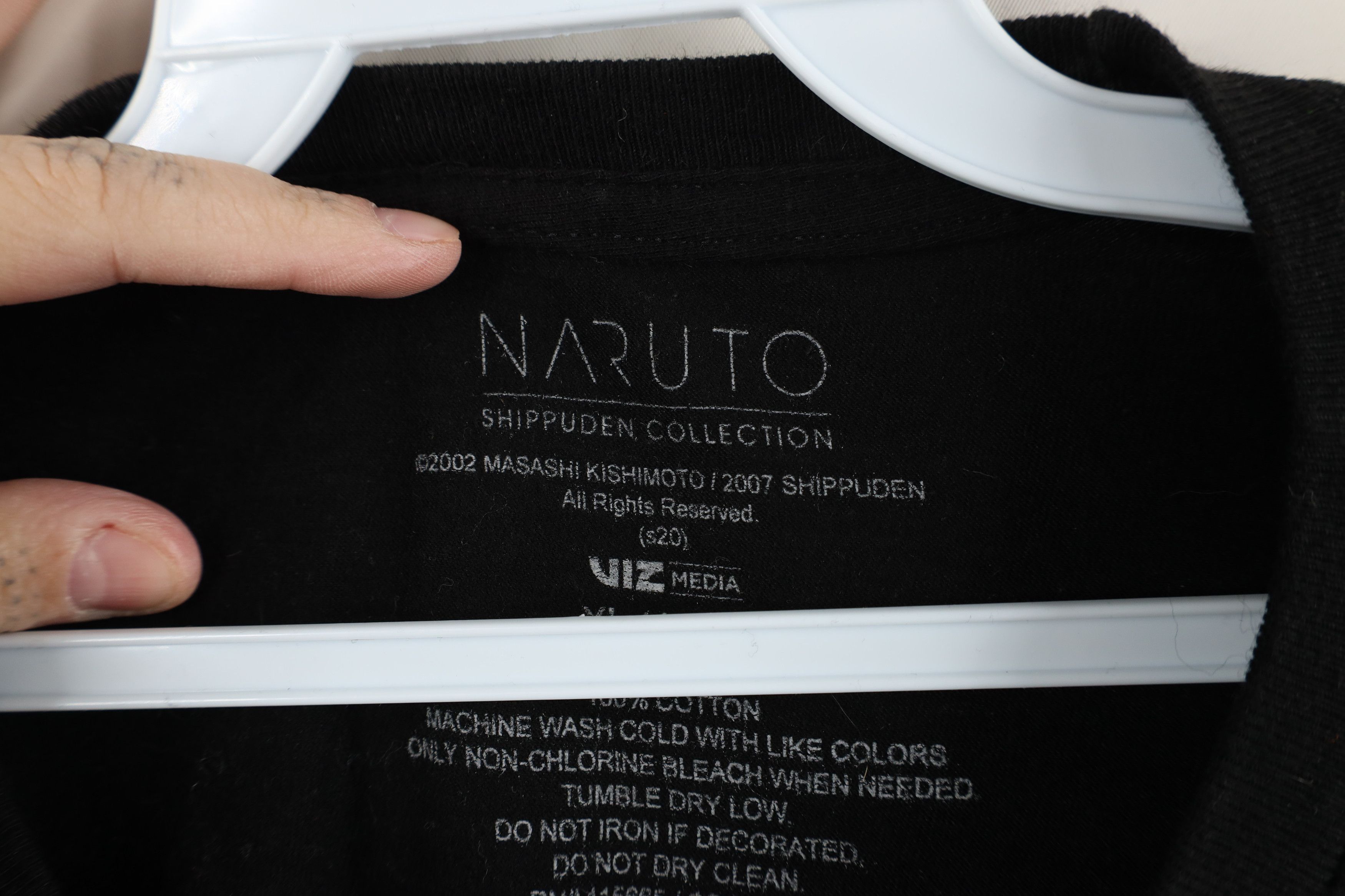 Vintage Vintage Y2K 2007 Naruto Uzumaki Anime Short Sleeve T-Shirt Size US XL / EU 56 / 4 - 7 Thumbnail