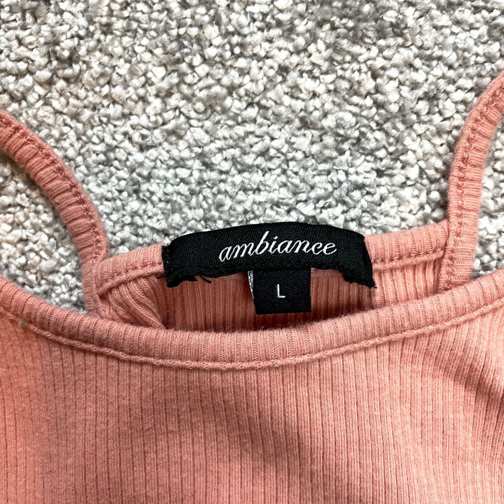 Pinko Ambiance Tank Top Juniors Large Pink Sleeveless Lightweight Casual Stretch Soft Size L / US 10 / IT 46 - 2 Thumbnail