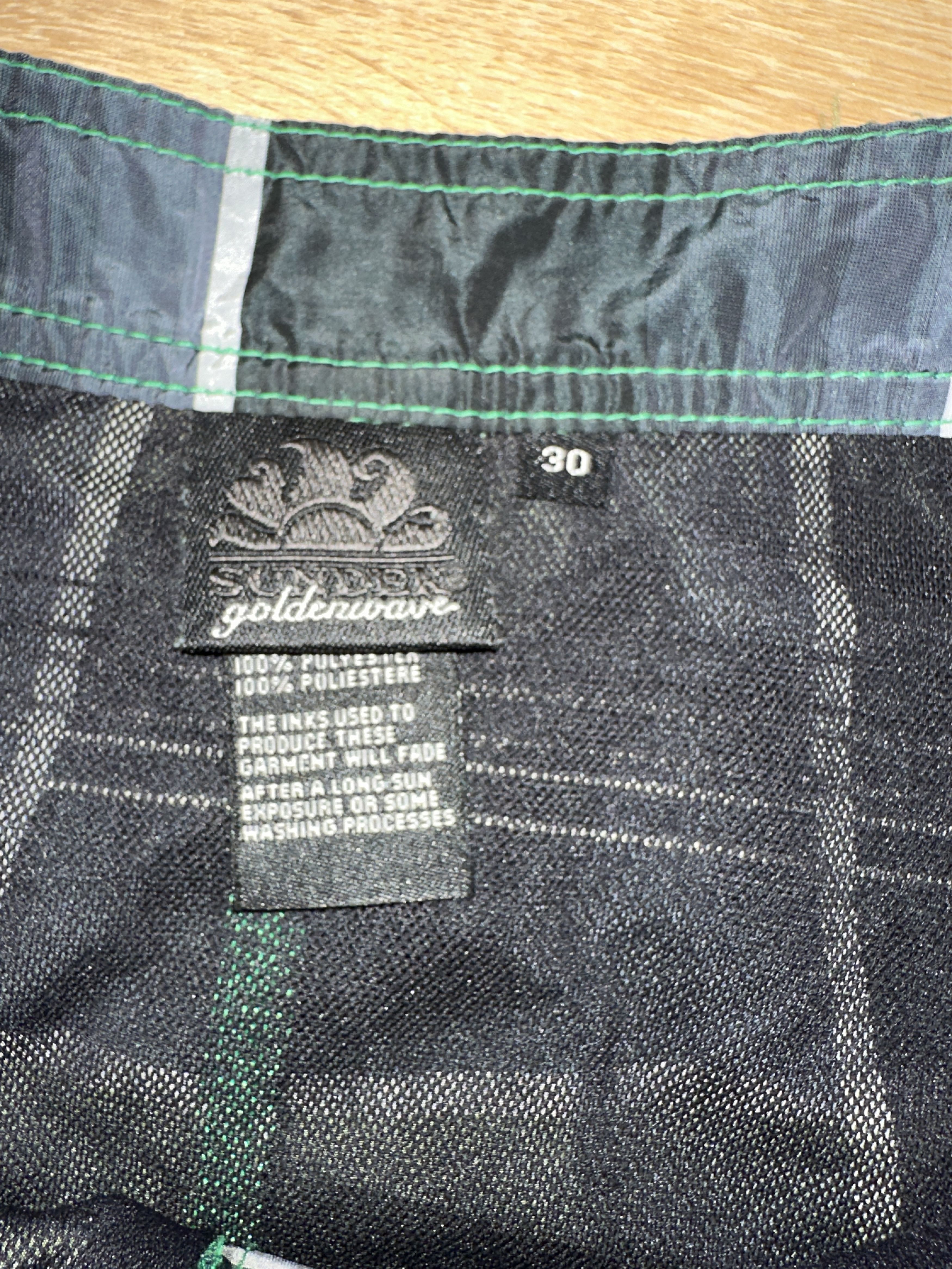 Sundek Sundek 30 Goldenwave Swim Shorts Plaid Check Rainbow Size 30 Size US 30 / EU 46 - 10 Thumbnail