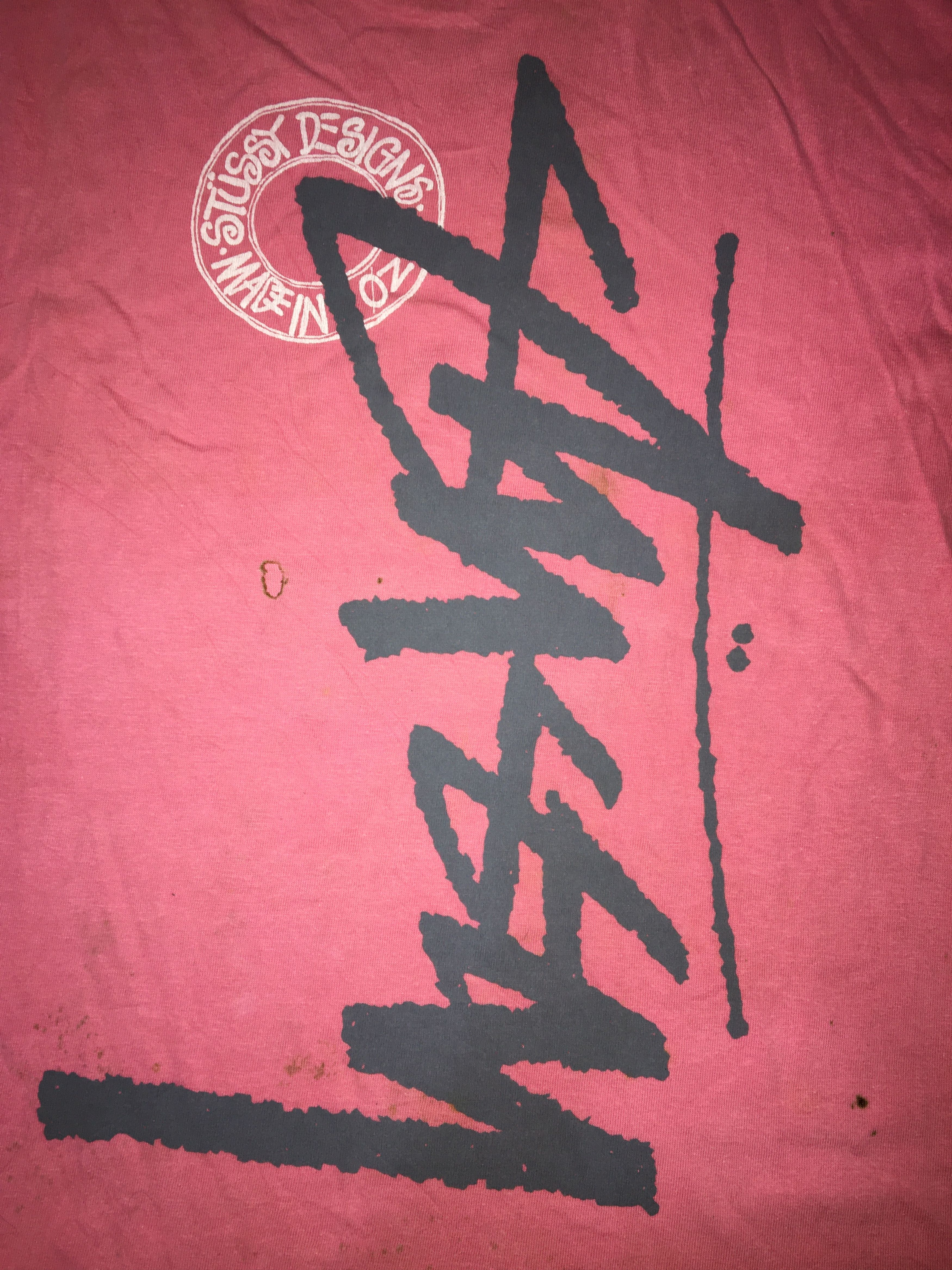 Japanese Brand Vintage Stussy Designs Tshirt Size US XL / EU 56 / 4 - 4 Thumbnail