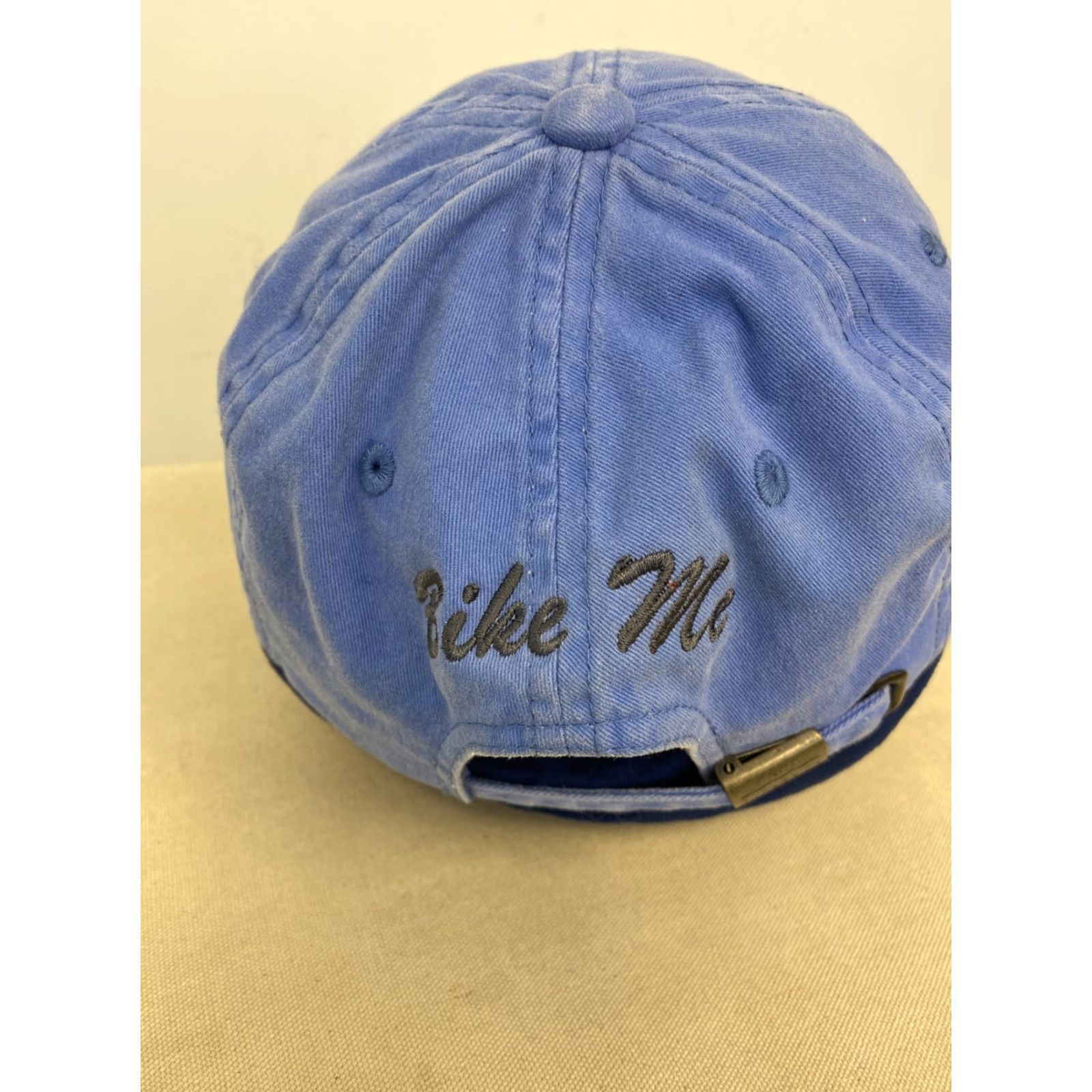 Port Authority Port Authority Hat Blue Cotton Strapback American Cap Adjustable Men Baseball Cap Size ONE SIZE - 5 Thumbnail