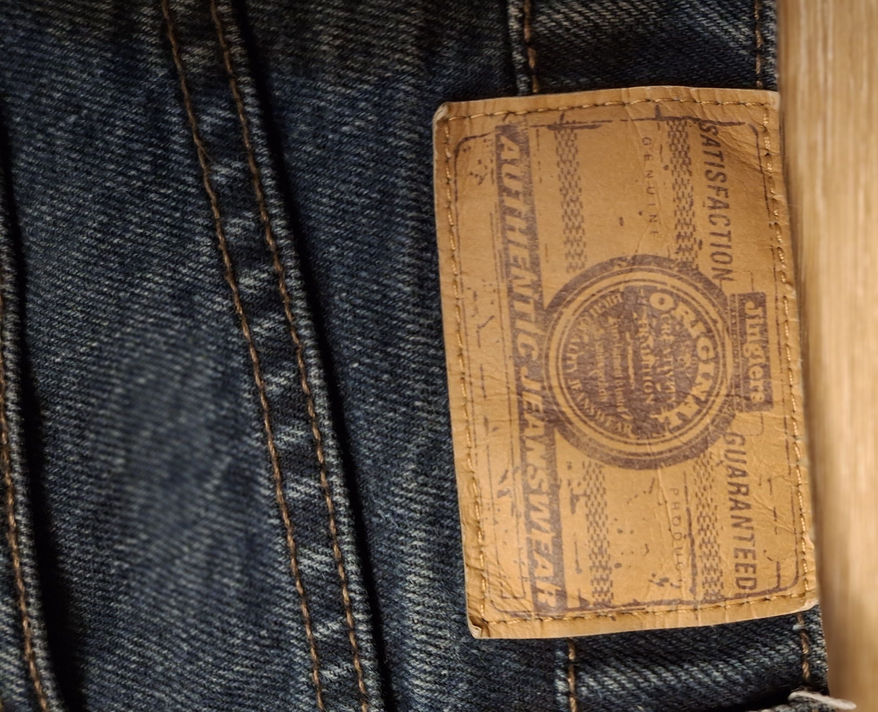 Vintage Vintage 2000s Straight Leg Denim 33x32 Size US 33 - 6 Thumbnail