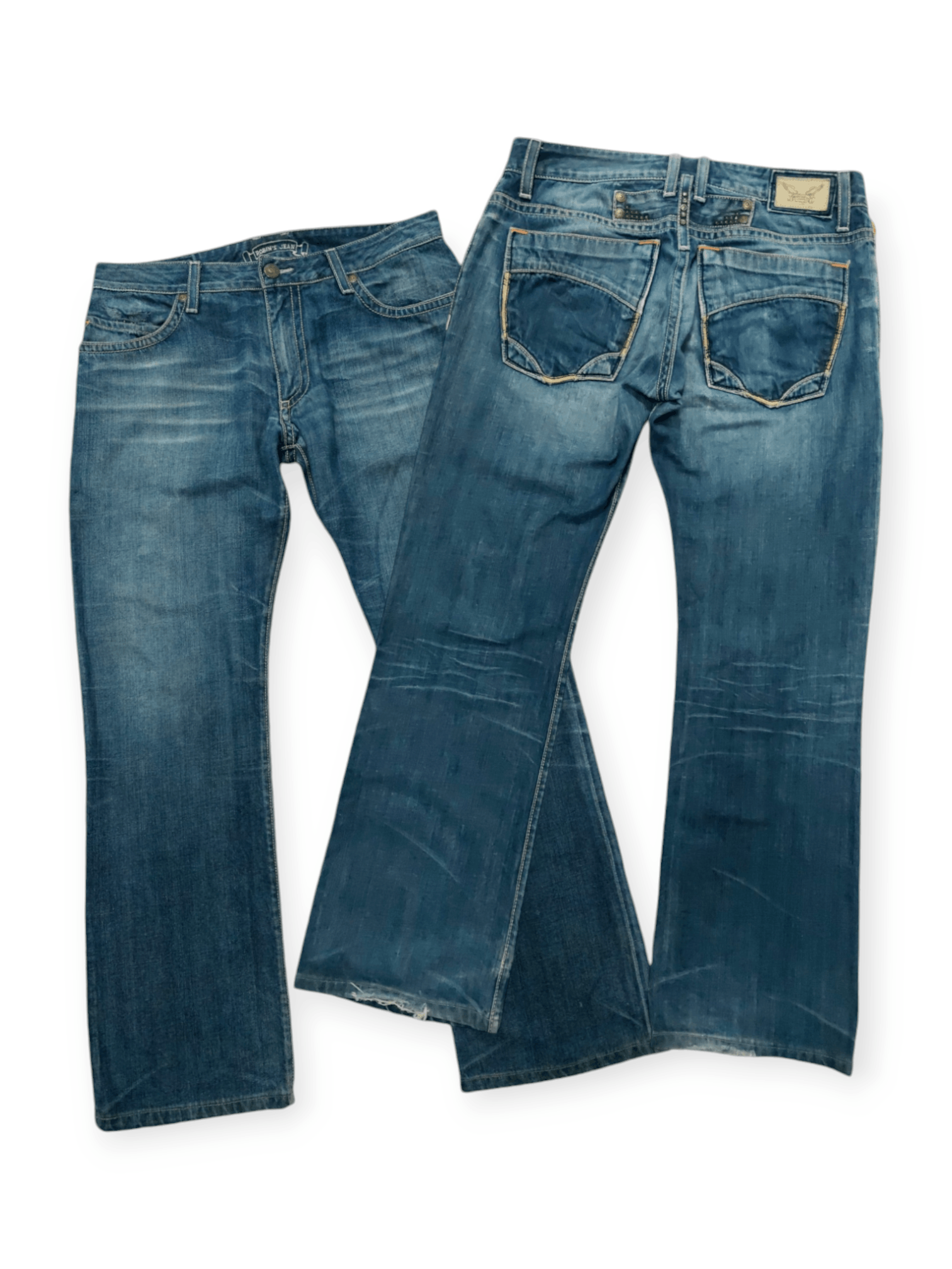 Robins Jeans Robins Jeans Flare Buckle Back Stylish Pocket Size US 34 / EU 50 - 22 Thumbnail