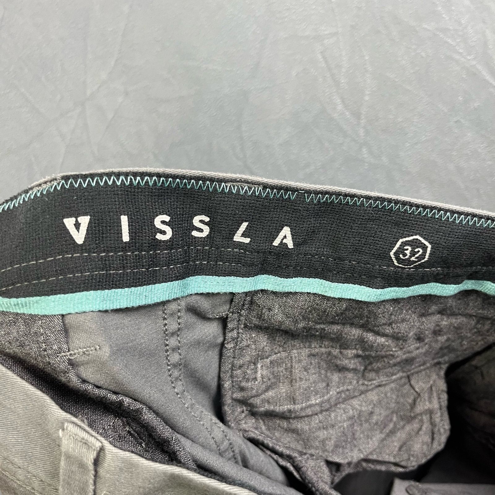 Vissla Vissla Upcycled Chino Trousers Skater Work Gray Mens Size 32 Size US 32 / EU 48 - 3 Thumbnail