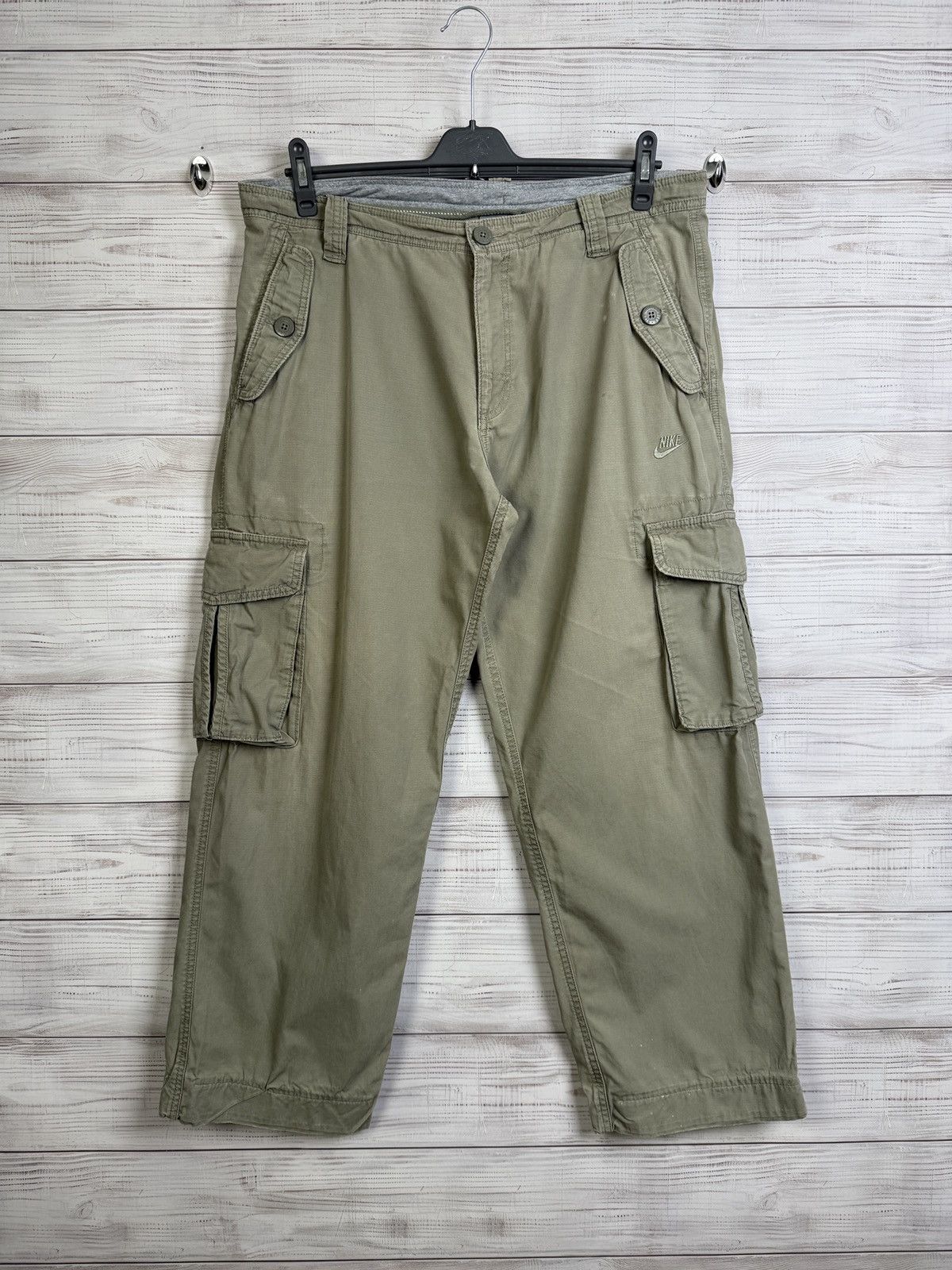 Nike Vintage Nike Cargo Pants Y2K Style Drill Baggy Fit Size US 36 / EU 52 - 1 Thumbnail