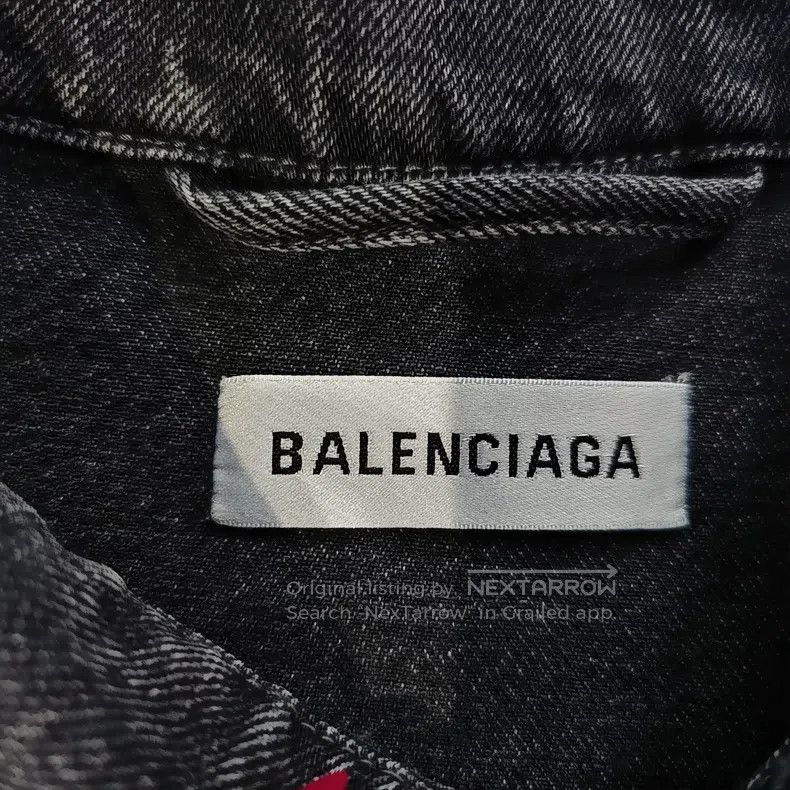 Balenciaga Balenciaga Distressed Destroyed Denim Jacket Size XXS / US 00 / IT 34 - 3 Thumbnail