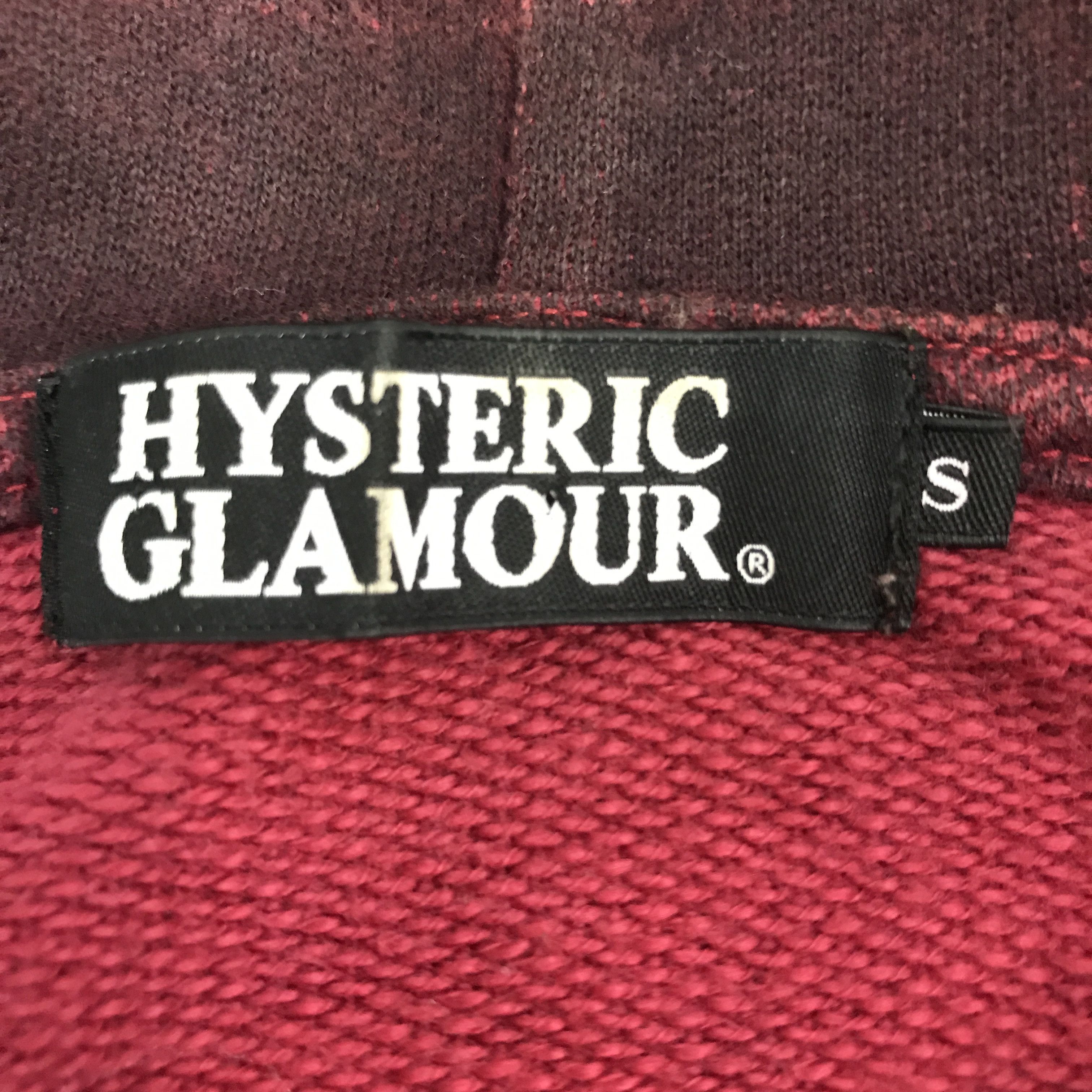 Hysteric Glamour × Vintage Vintage Hysteric Glamour Hoodie zipper Jacket Size US S / EU 44-46 / 1 - 11 Thumbnail