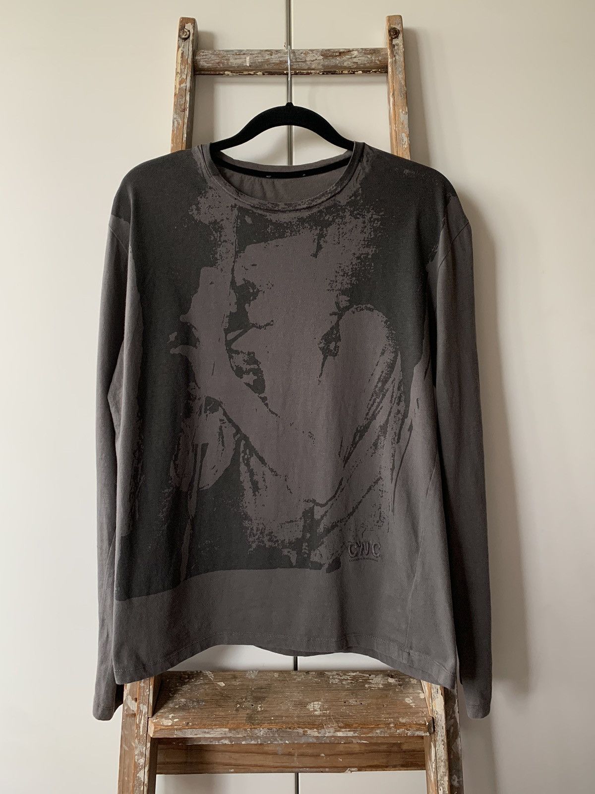 Costume National COSTUME NATIONAL C’N’C MUSICIAN GRAPHIC LONG SLEEVE T-SHIRT Size US M / EU 48-50 / 2 - 1 Thumbnail