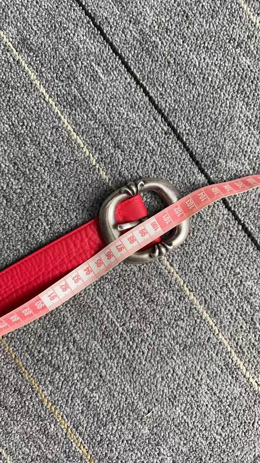 Chrome Hearts Chrome Hearts Gunslinger Leather Belt Size ONE SIZE - 1 Thumbnail