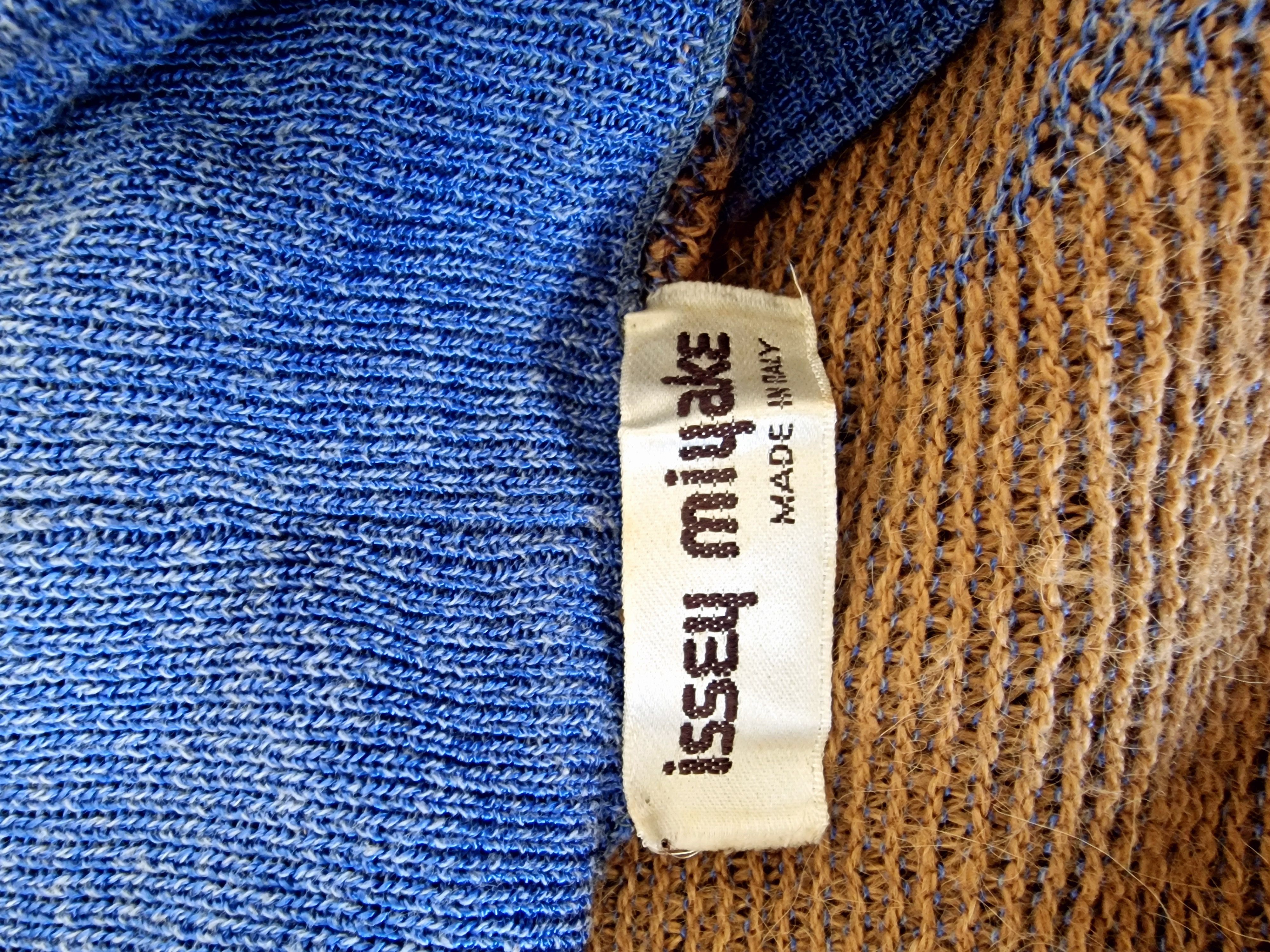 Issey Miyake Issey Miyake Cut out 80s Top Sweater Cardigan Pullover Size US M / EU 48-50 / 2 - 12 Thumbnail