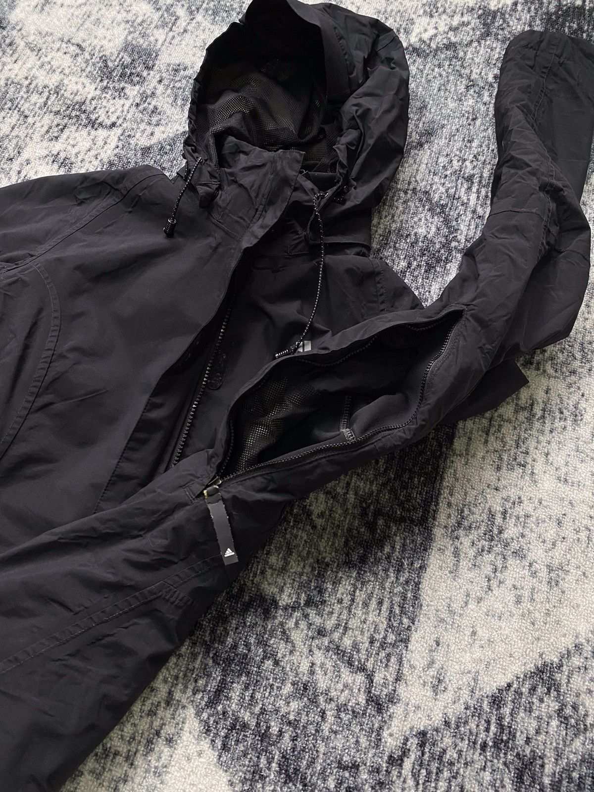 Vintage Vintage Adidas Outdoor Jacket Black Clima Proof Lining 90s Size M / US 6-8 / IT 42-44 - 6 Thumbnail