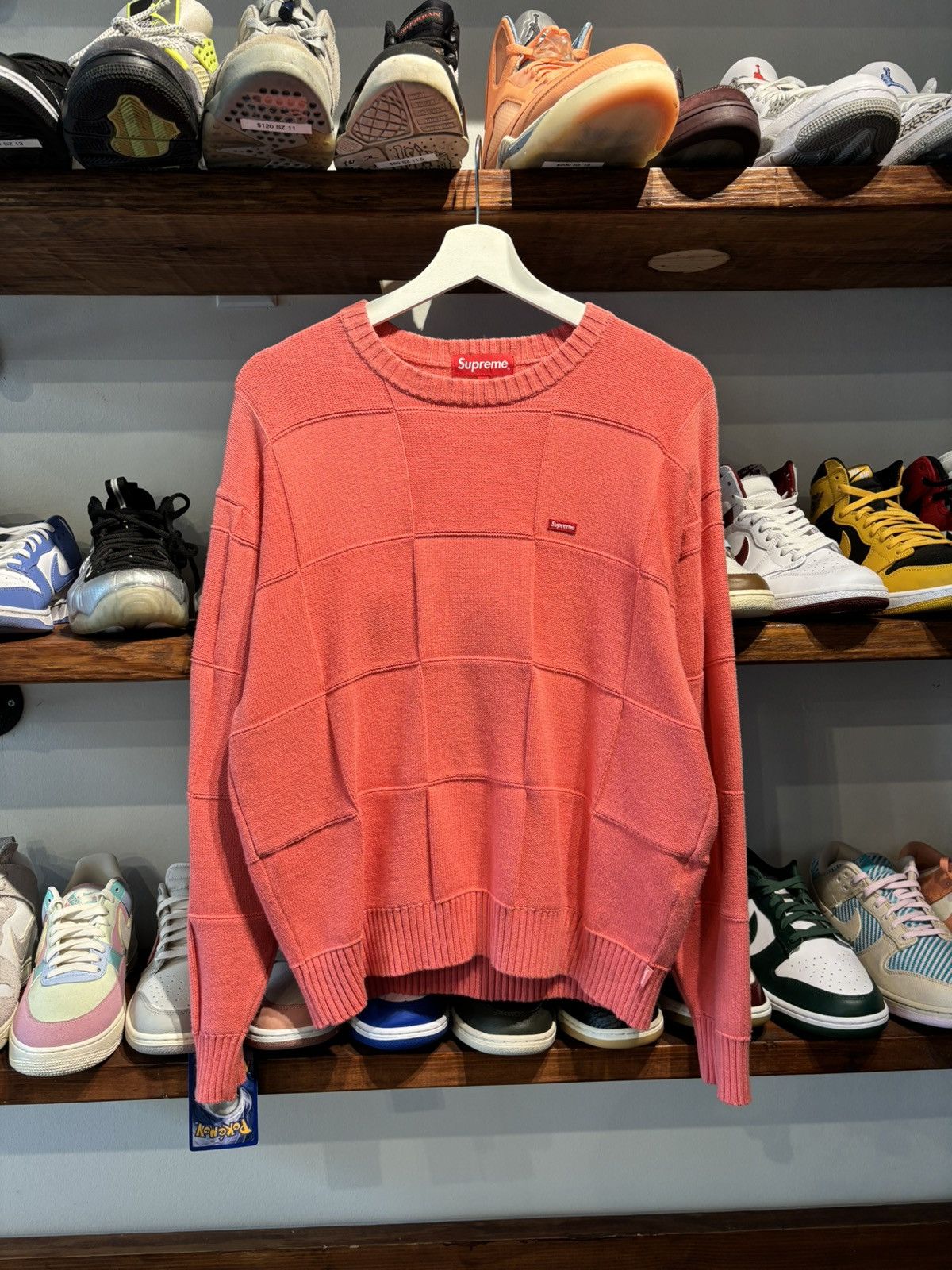 トップス supreme small box crewneck red Supreme Small Box Crewneck (FW21) - $138