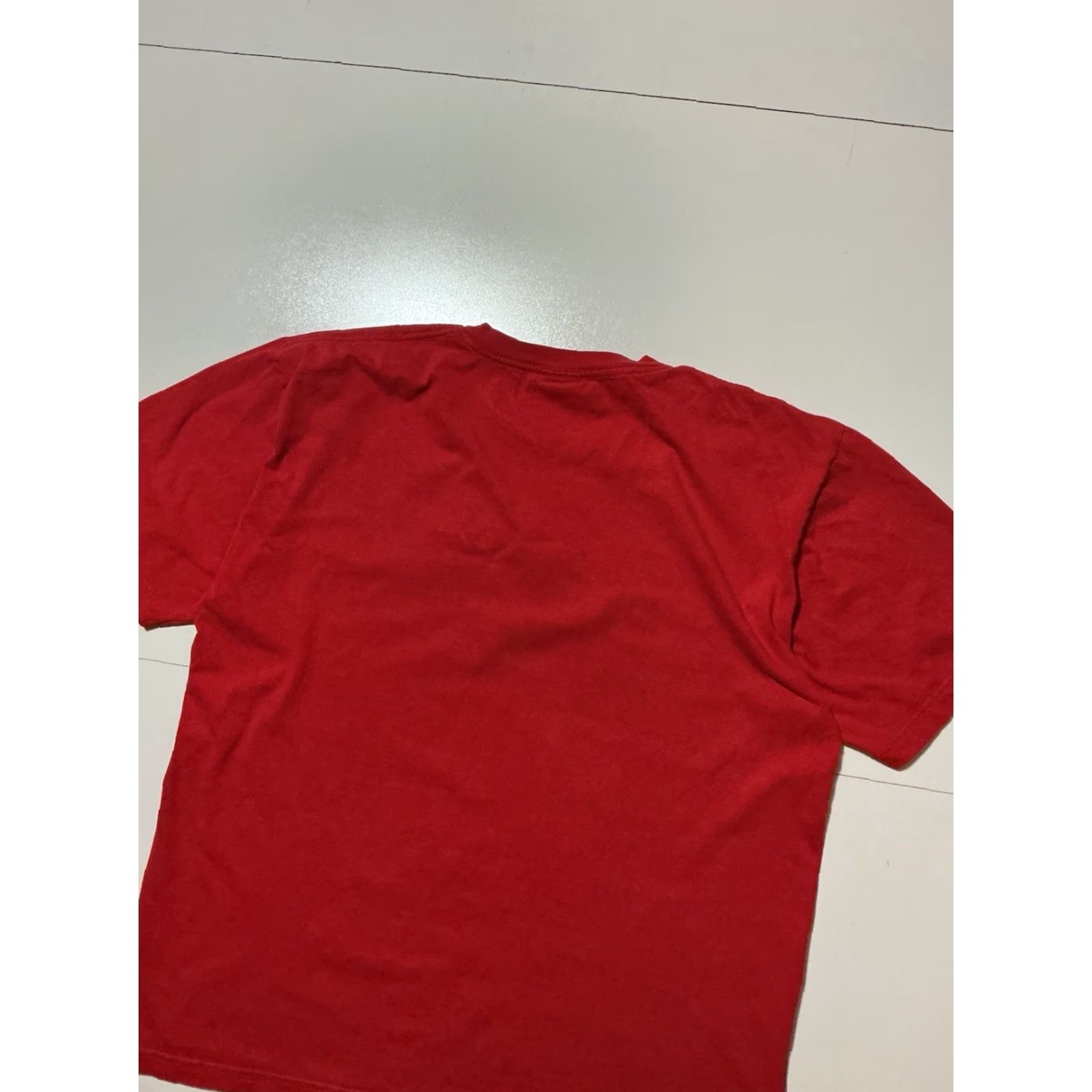 Tommy Hilfiger VINTAGE 90s Tommy Hilfiger Jeans Embroidered Red Spellout Crewneck T-Shirt XL Mens Size US XL / EU 56 / 4 - 5 Thumbnail