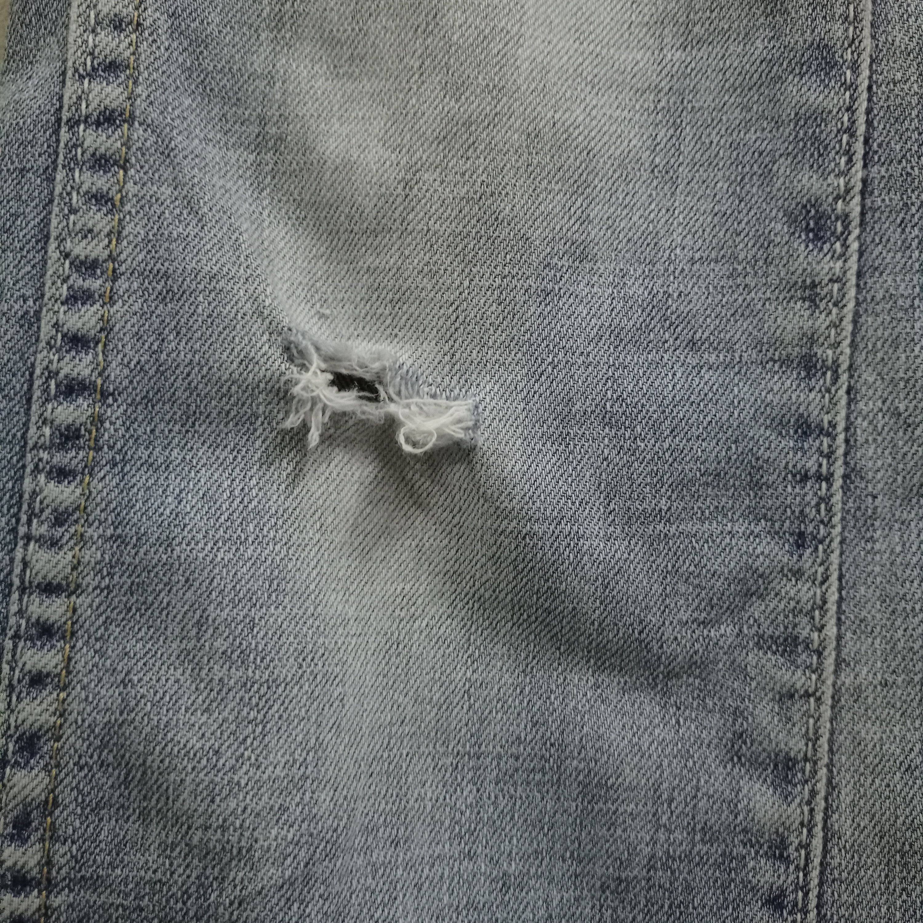 Japanese Brand Vintage Japanese Brand Flare Denim Bush Pants Size 28" / US 6 / IT 42 - 6 Thumbnail